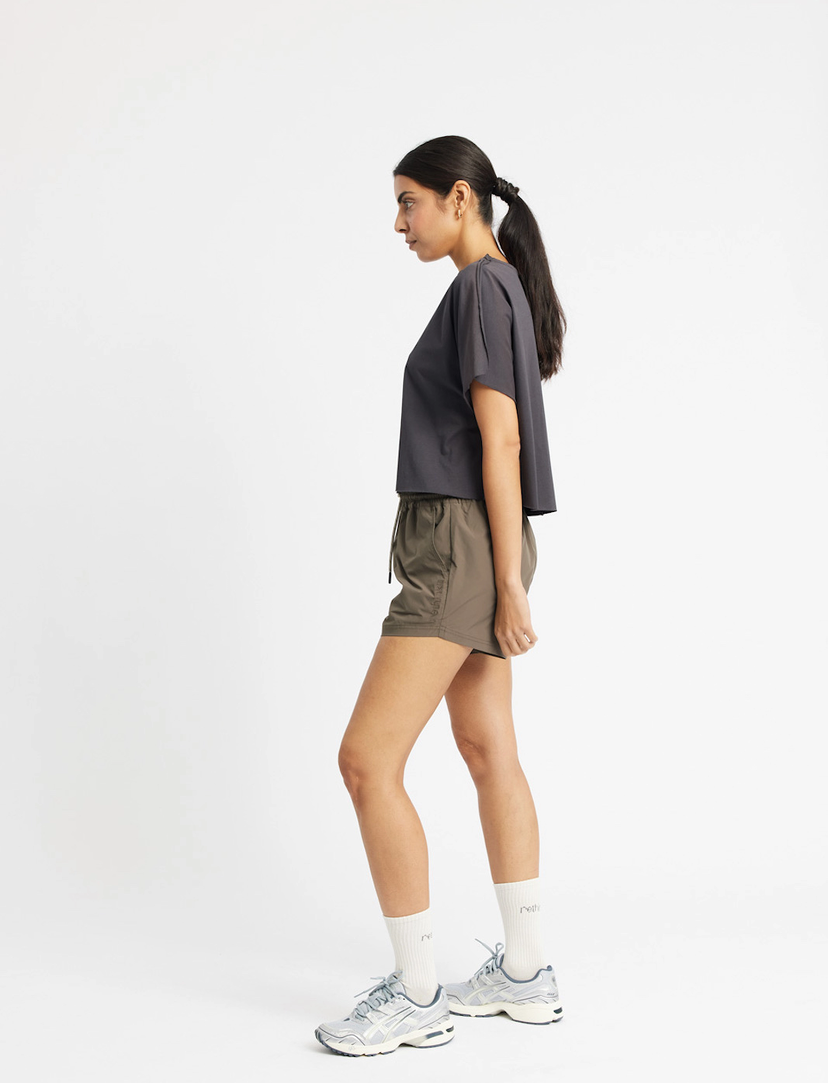 Rethinkit Studios Tee Short Raw Edges Caen t-shirts dam – bild 5