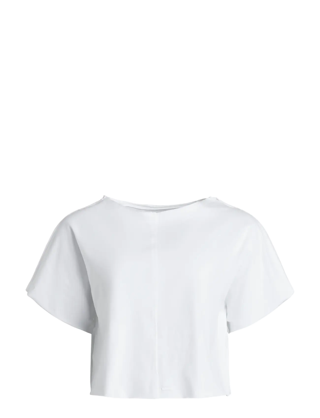 Tee Short Raw Edges Caen - WHITE