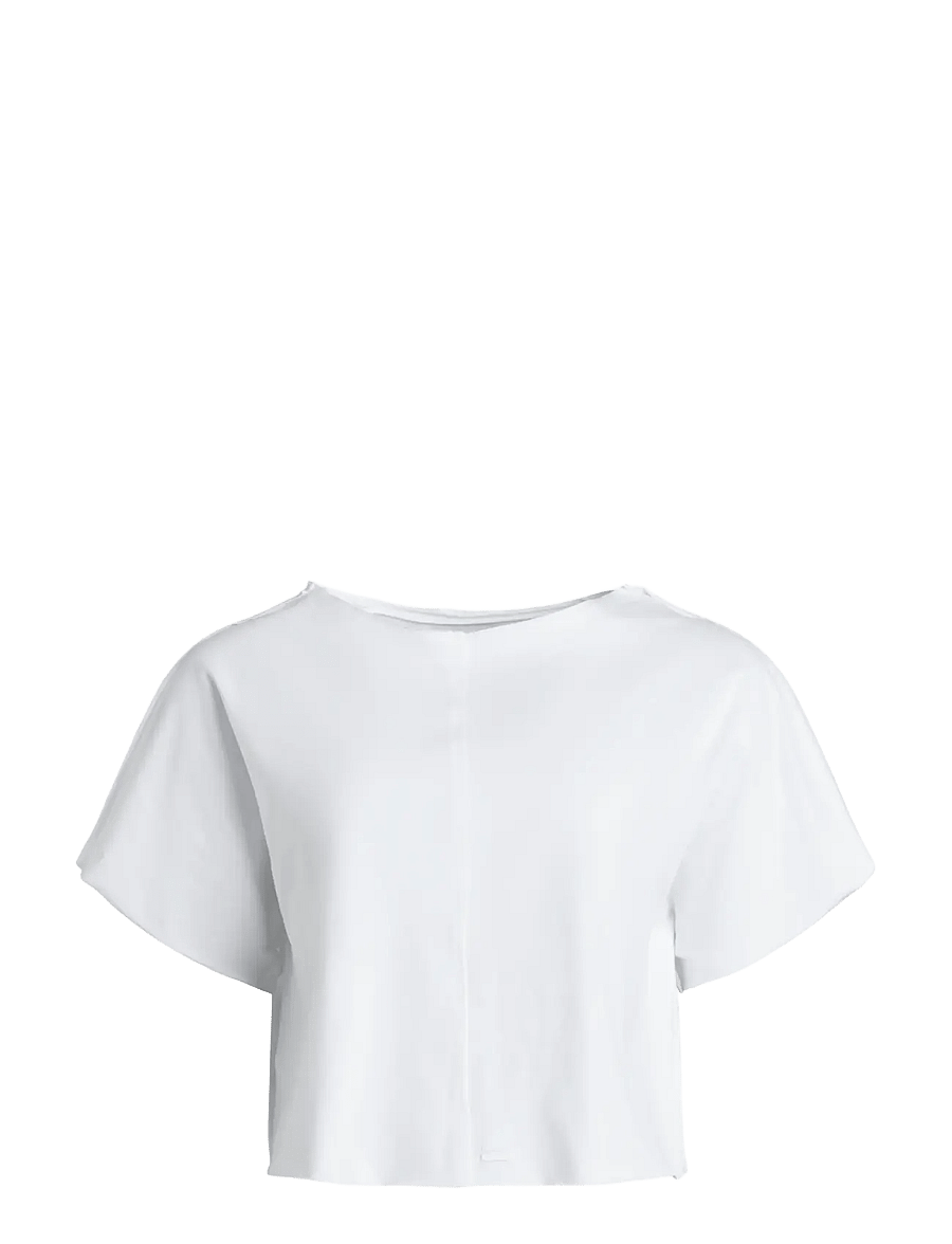 Rethinkit Studios - Tee Short Raw Edges Caen - alussärgid ja t-särgid - white - 1