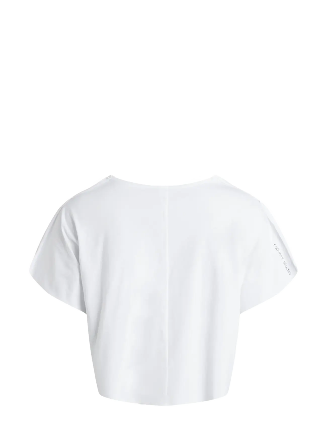 Rethinkit Studios - Tee Short Raw Edges Caen - spordisärgid - white - 2