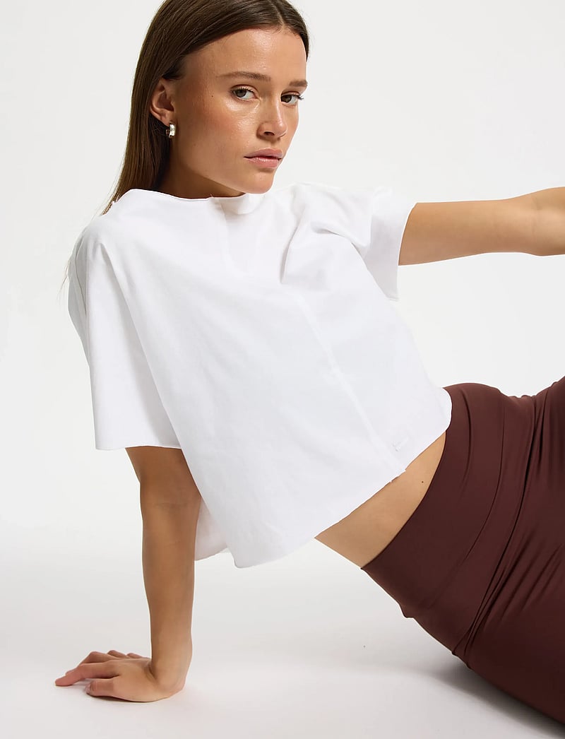 Rethinkit Studios - Tee Short Raw Edges Caen - topit & t-paidat - white - 0