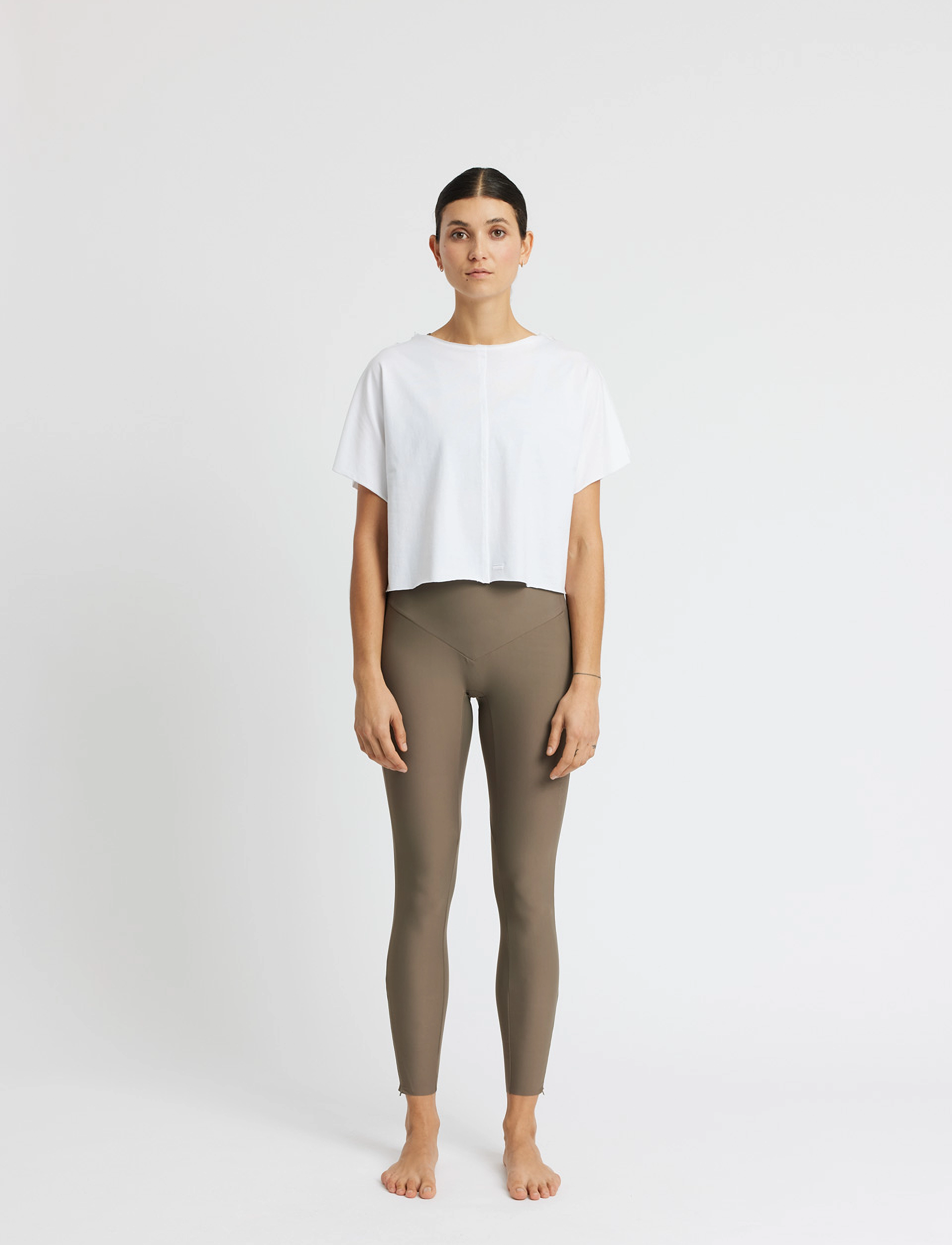 Rethinkit Studios - Tee Short Raw Edges Caen - spordisärgid - white - 5