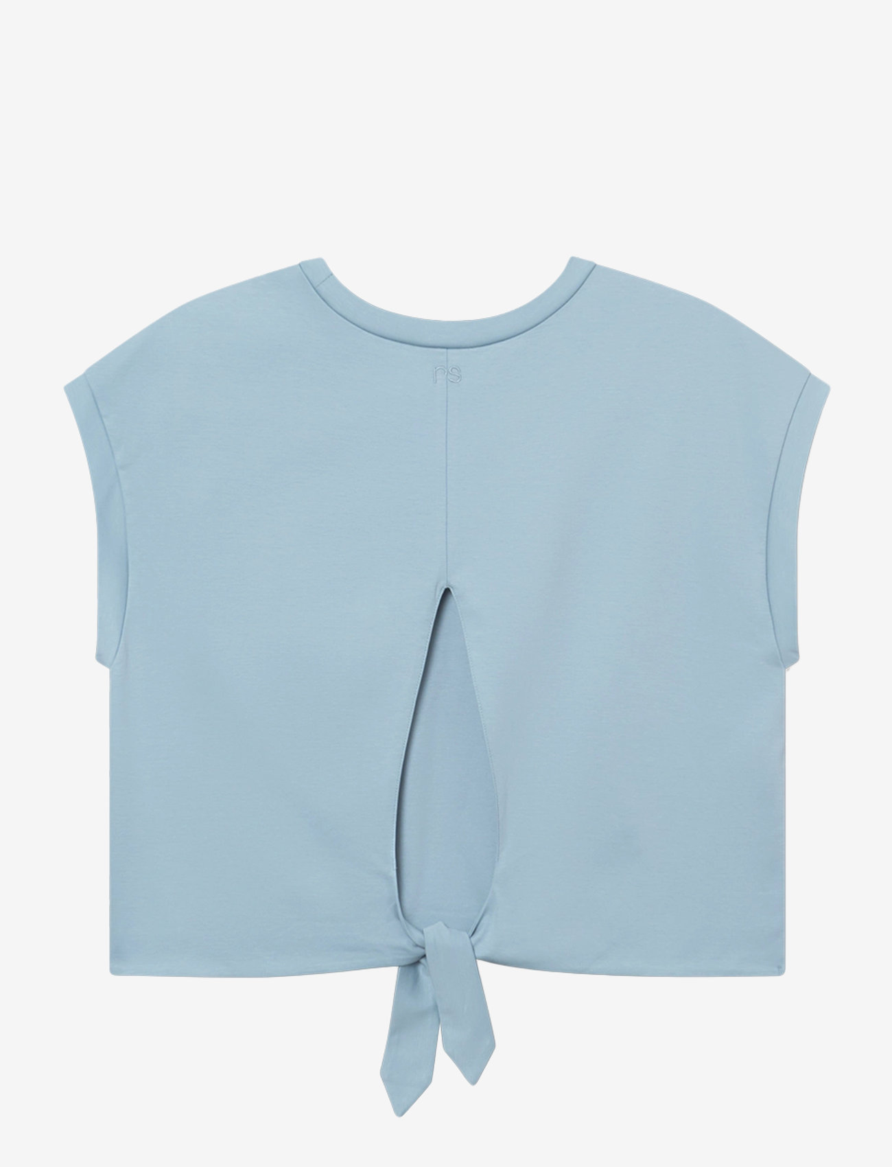Rethinkit Studios - Top Tie Nice - crop tops - frozen blue - 1
