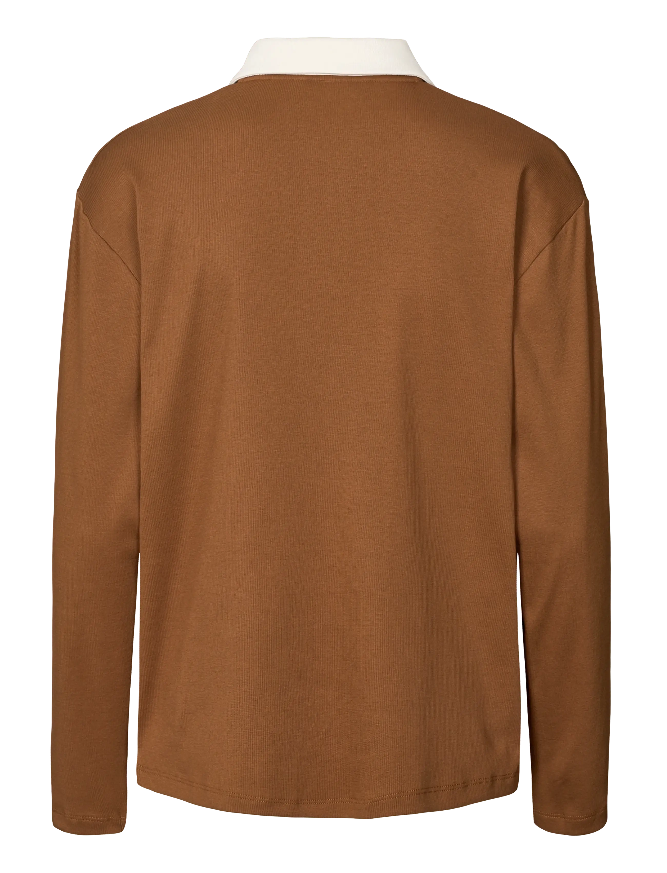 Rethinkit Studios - Rib Polo LS Elevate - dachshund brown - 1