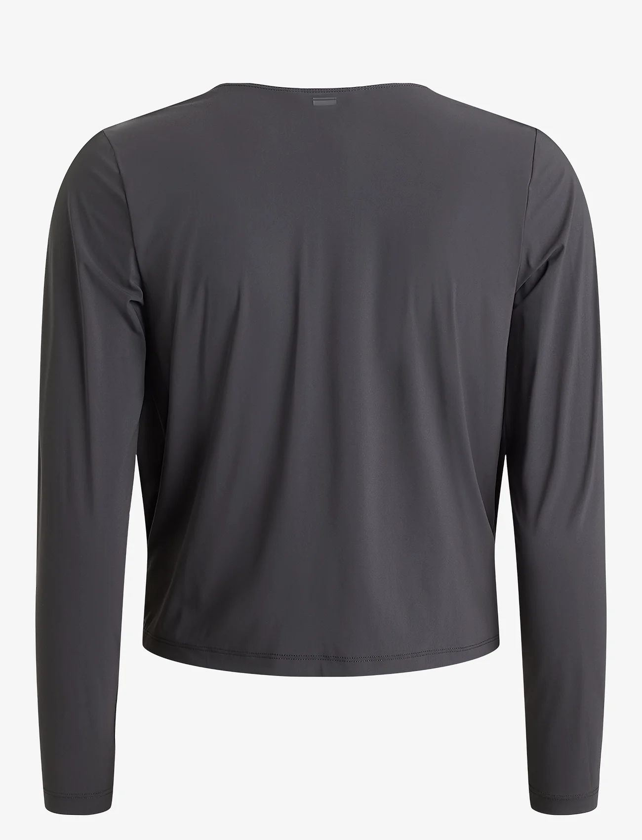 Rethinkit - Wrap Tee Valencia - t-shirt & tops - almost black - 1