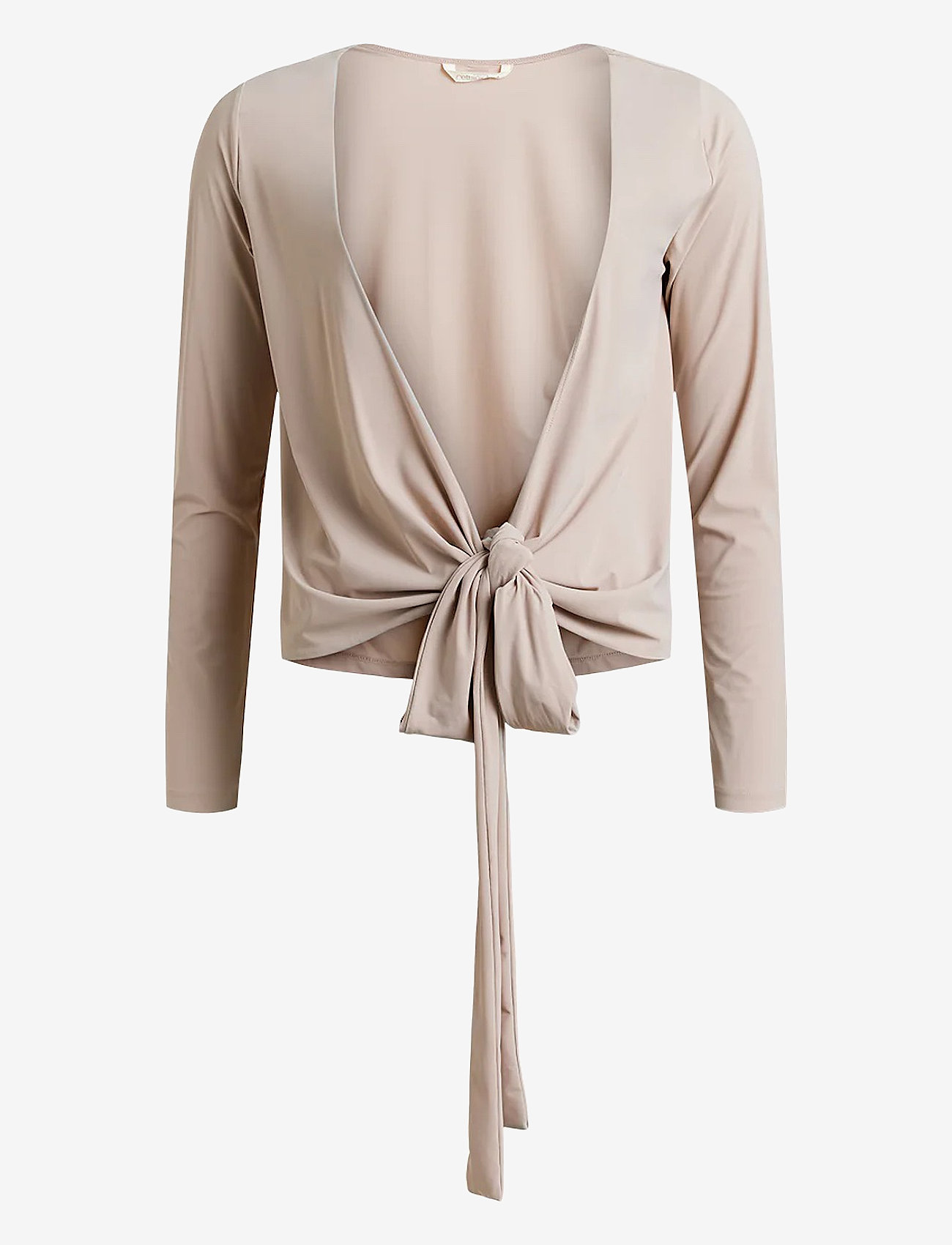 Rethinkit Studios - Wrap Tee Valencia - langarmshirts - mocha - 1