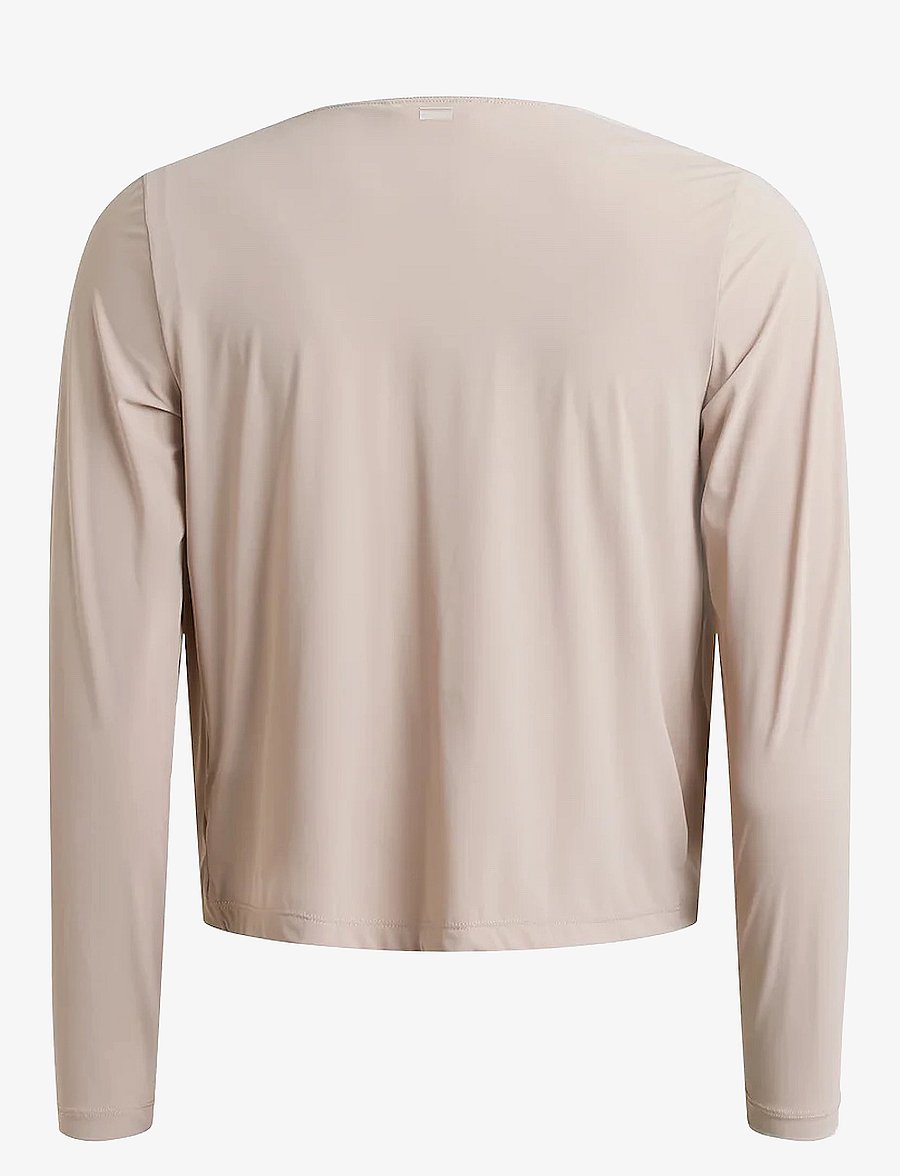 Rethinkit Studios - Wrap Tee Valencia - langerma bolir - mocha - 2