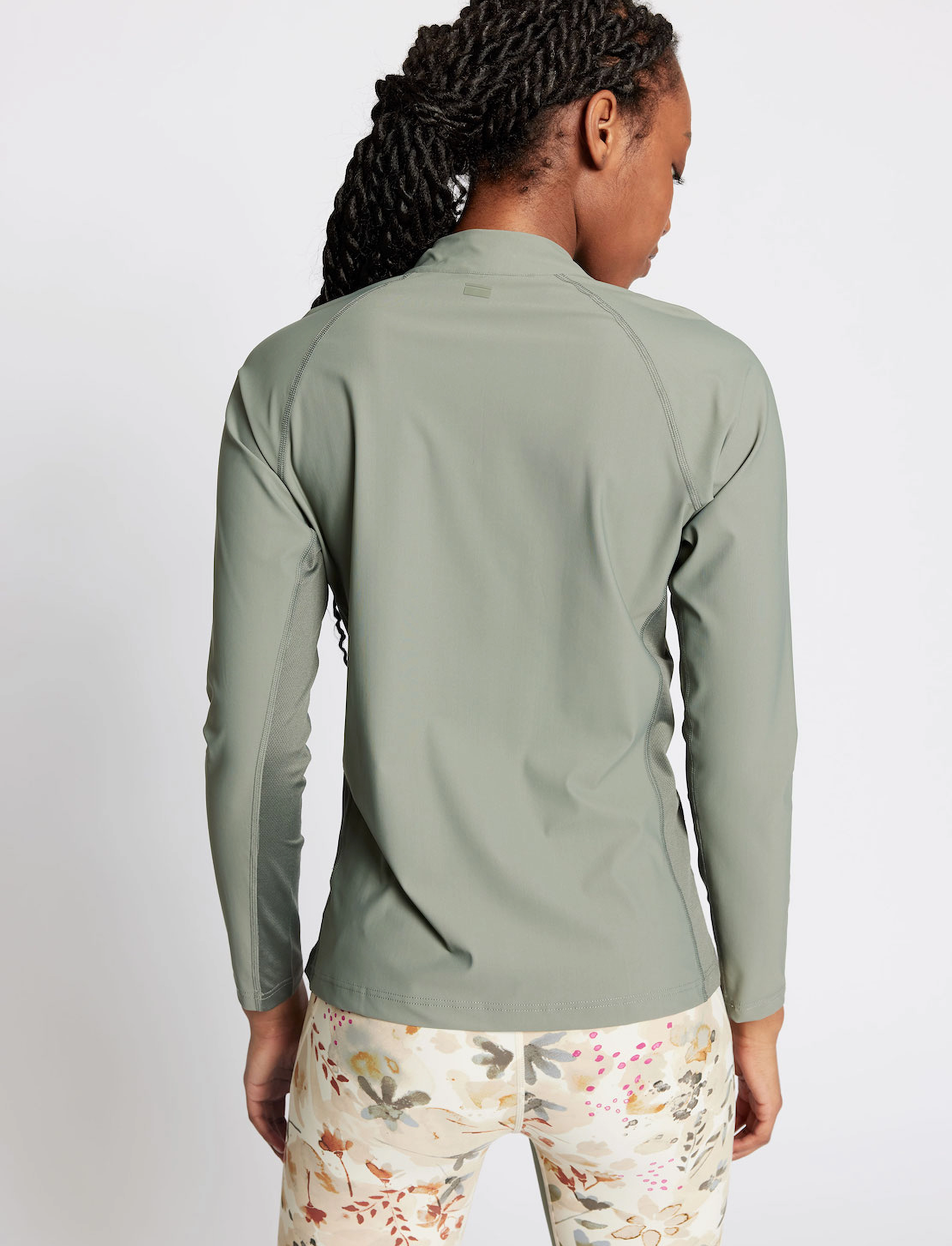 Rethinkit Studios - Verbier Half Zip - gray pine - 3