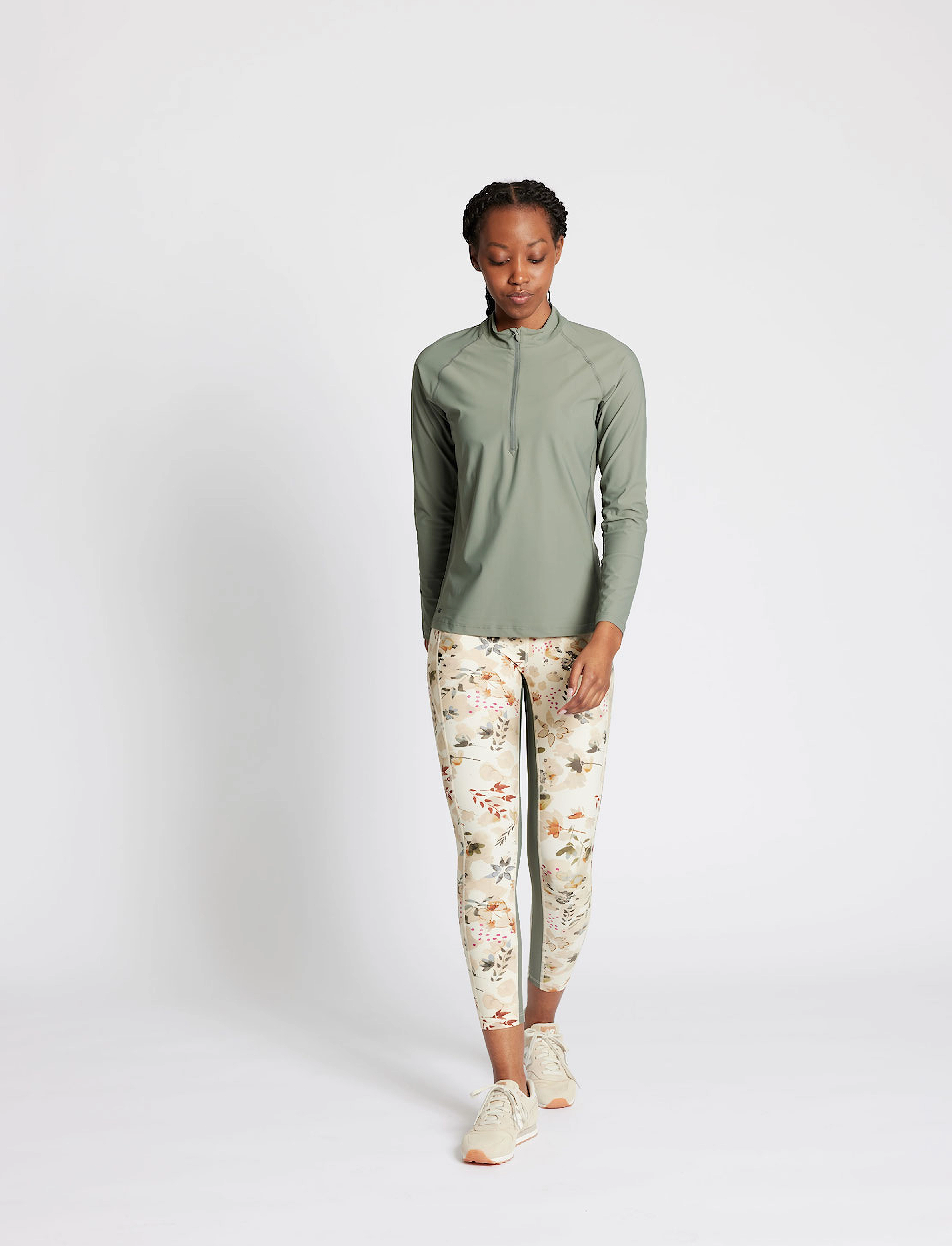 Rethinkit Studios - Verbier Half Zip - gray pine - 4