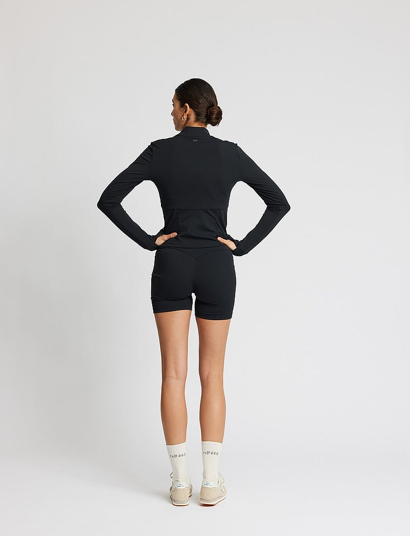 Rethinkit Studios - Butter Soft Half Zip True to body - sweatshirts - black - 3