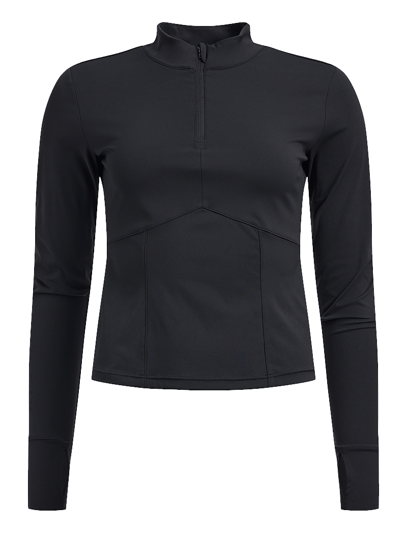 Rethinkit Studios - Butter Soft Half Zip True to body - oberteile - black - 1