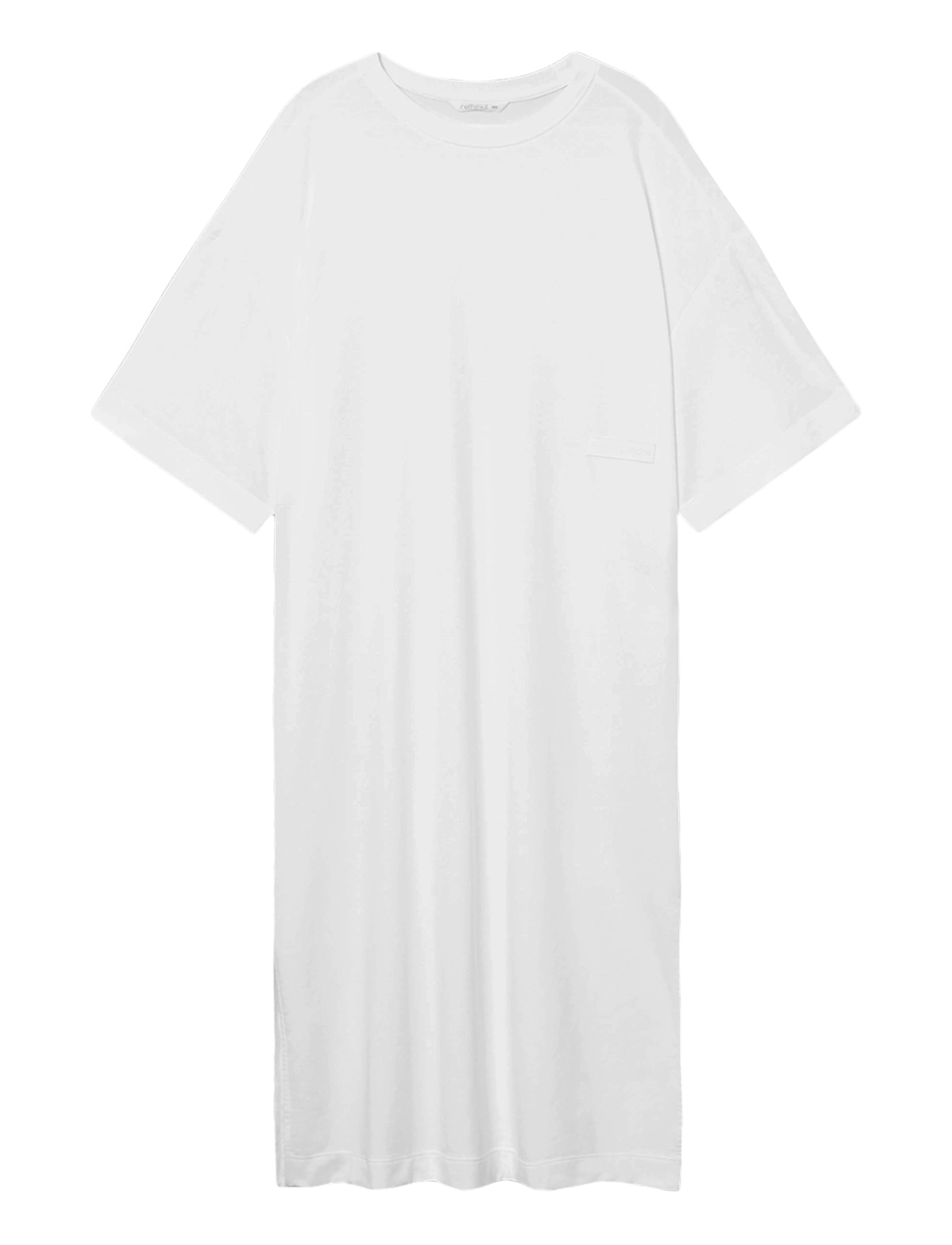 Rethinkit Studios Light Sweat Tee Dress, M, White, Sport > T-Shirt-Kjoler, Dame