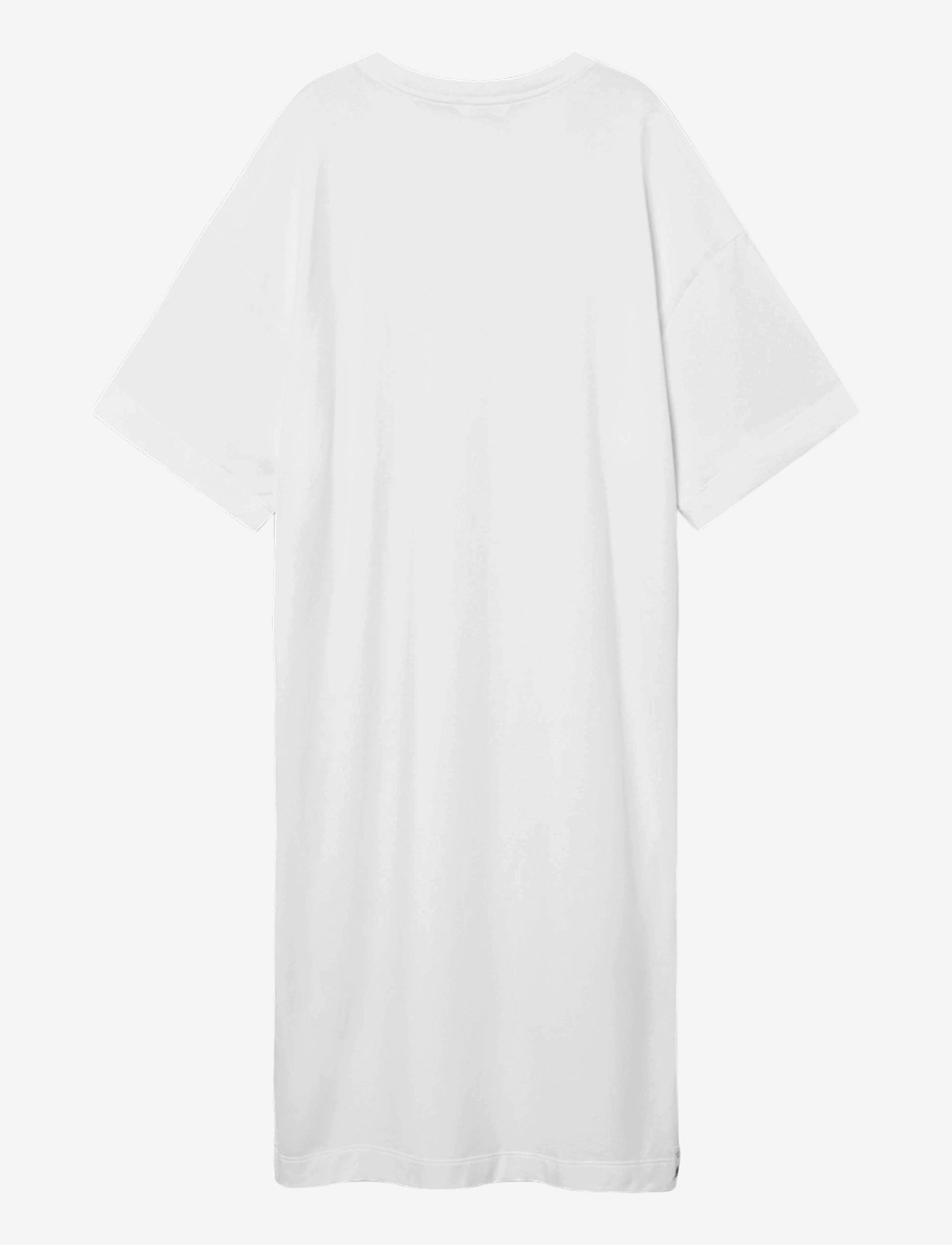 Rethinkit Studios - Light Sweat Tee dress - sportskjoler - white - 1