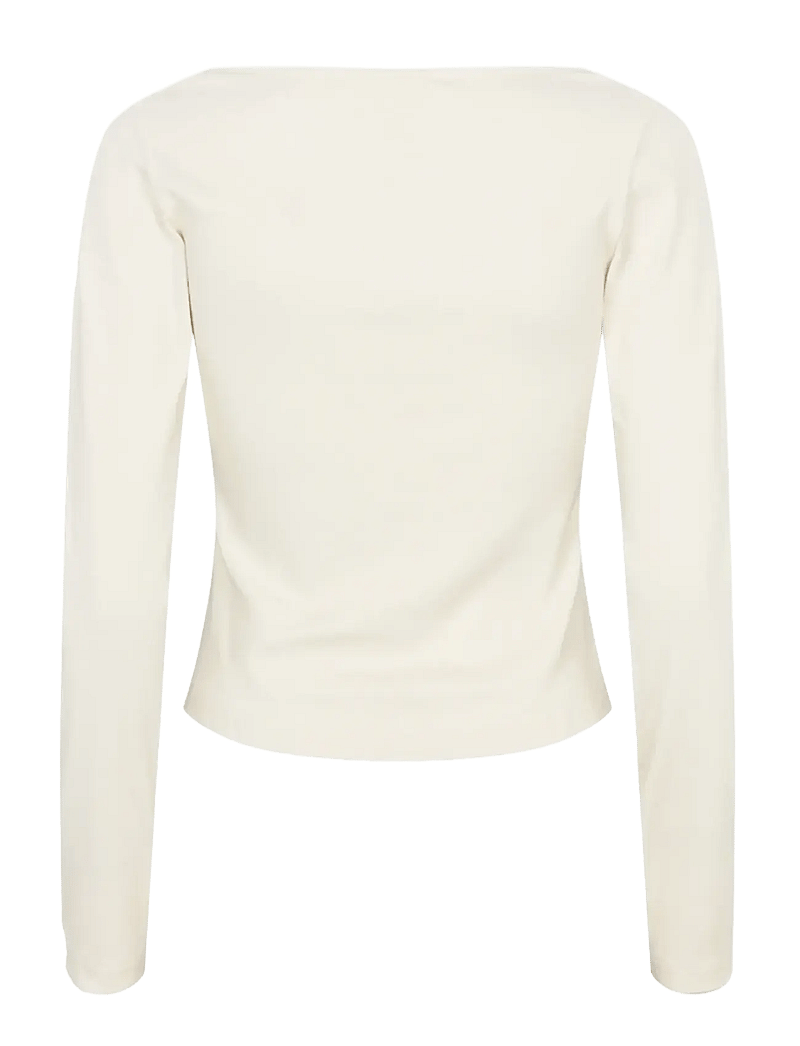 Rethinkit Studios - Elevate L/S T-shirt - langarmshirts - ivory - 2