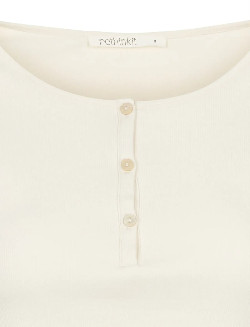 Rethinkit Studios - Elevate L/S T-shirt - langarmshirts - ivory - 5
