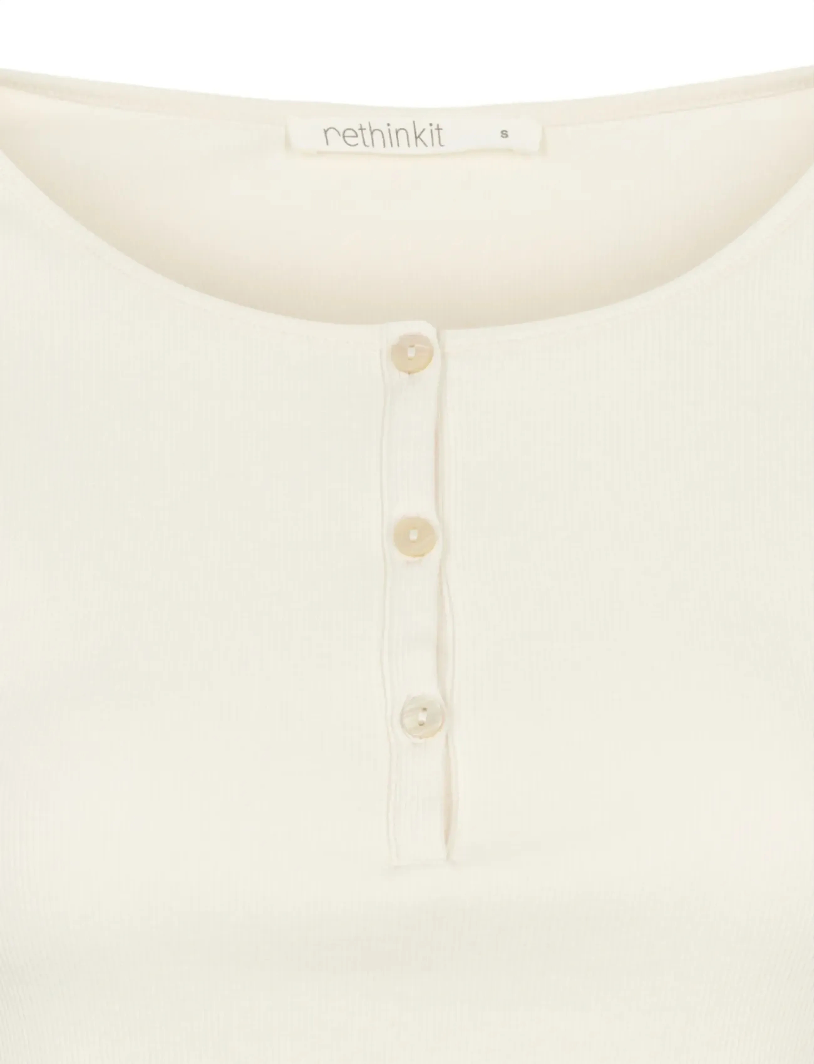 Rethinkit Studios - Elevate L/S T-shirt - sportoberteile - ivory - 5