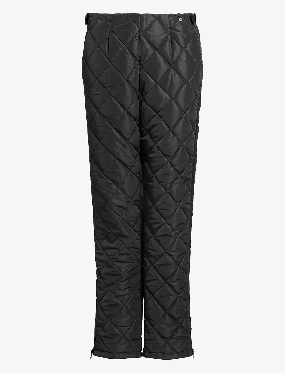 Rethinkit Studios - Quilted trousers Country - outdoorhosen - almost black - 1