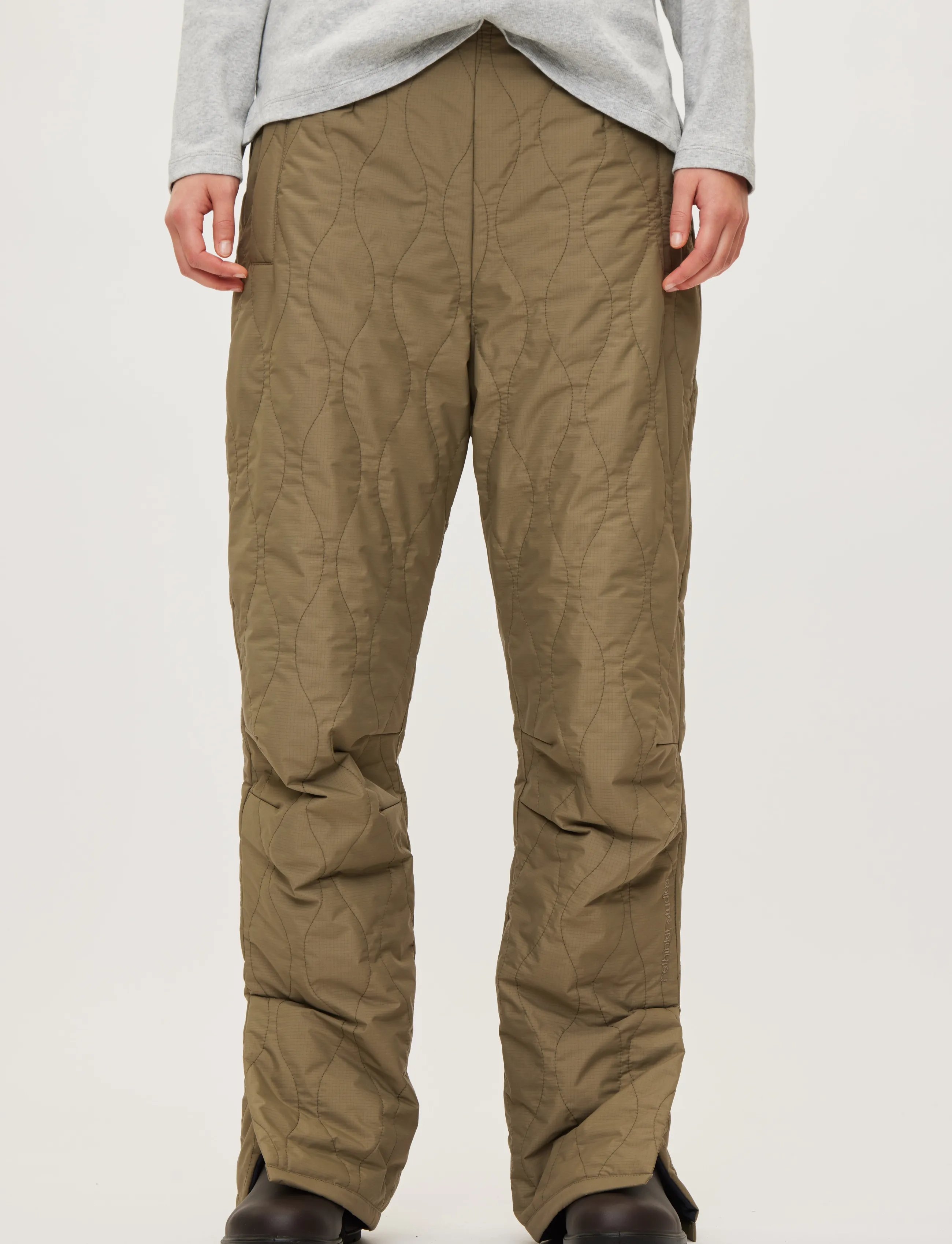 Rethinkit Studios Quilted Trousers Field byxor dam – bild 5