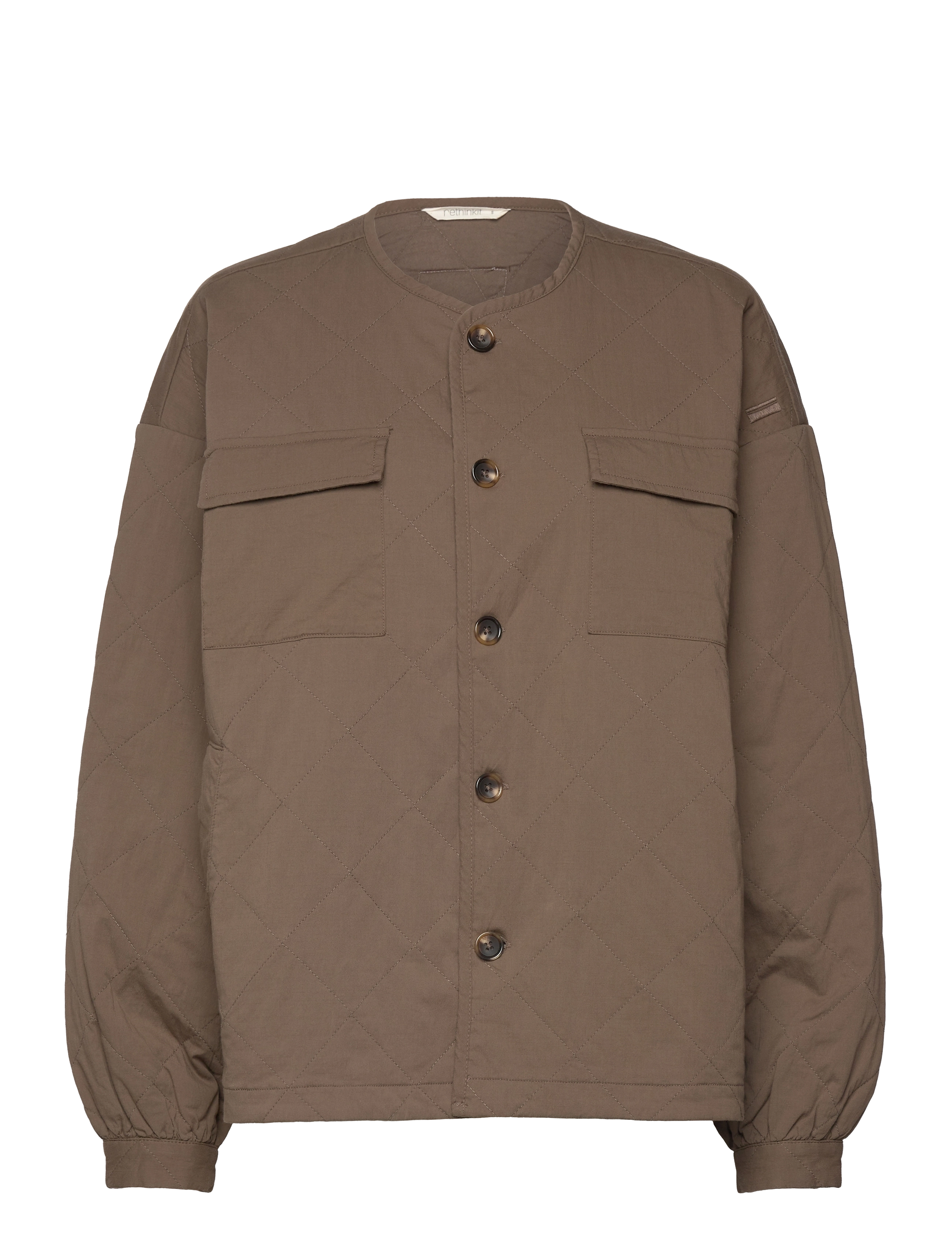 RETHINKIT STUDIOS Quilted Jacke Woody Braun - L - Damen