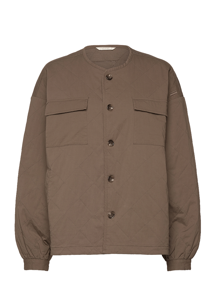 Rethinkit Studios - Quilted Jacket Woody - casual jakker - crocodile brown - 0