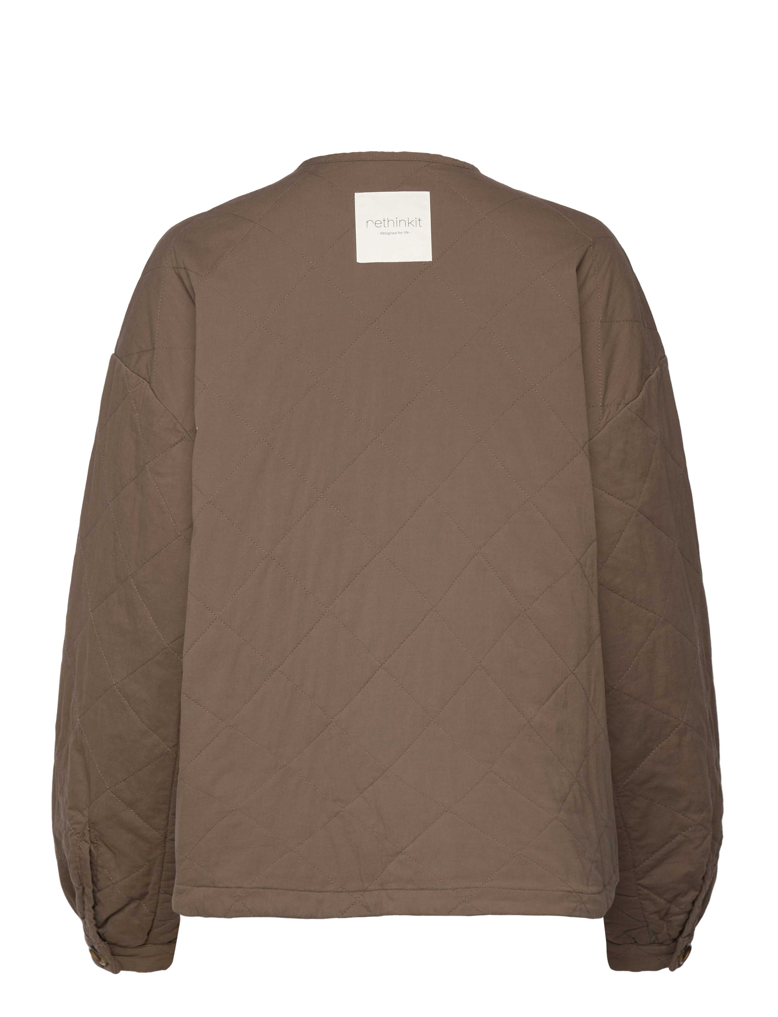 Rethinkit Studios - Quilted Jacket Woody - sport - crocodile brown - 1