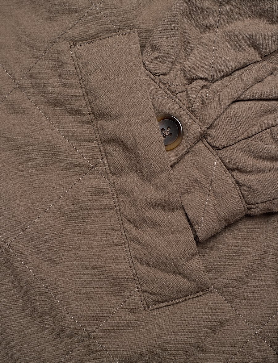 Rethinkit Studios - Quilted Jacket Woody - casual jakker - crocodile brown - 3