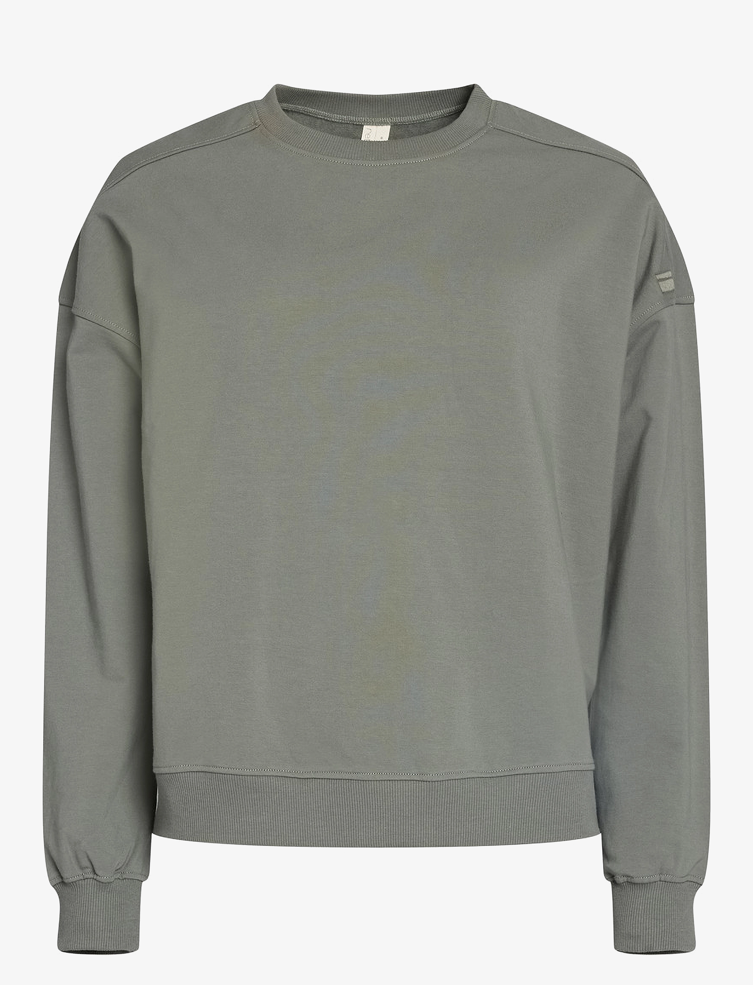 Rethinkit Studios Ilona Easy Sweatshirt - Tøj - GRAY PINE / green
