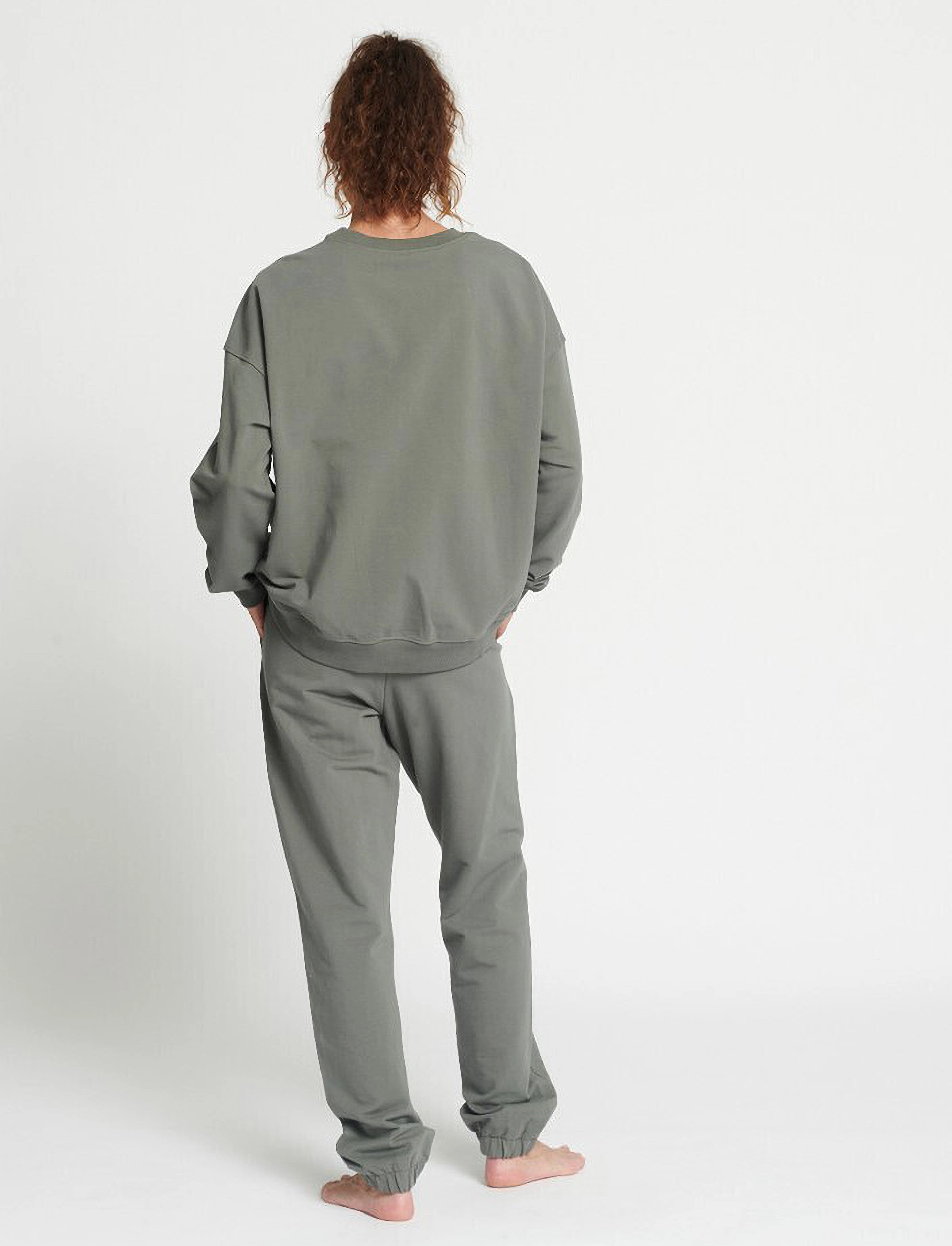 Rethinkit Studios - Ilona Easy Sweatshirt - svetarit - gray pine - 3