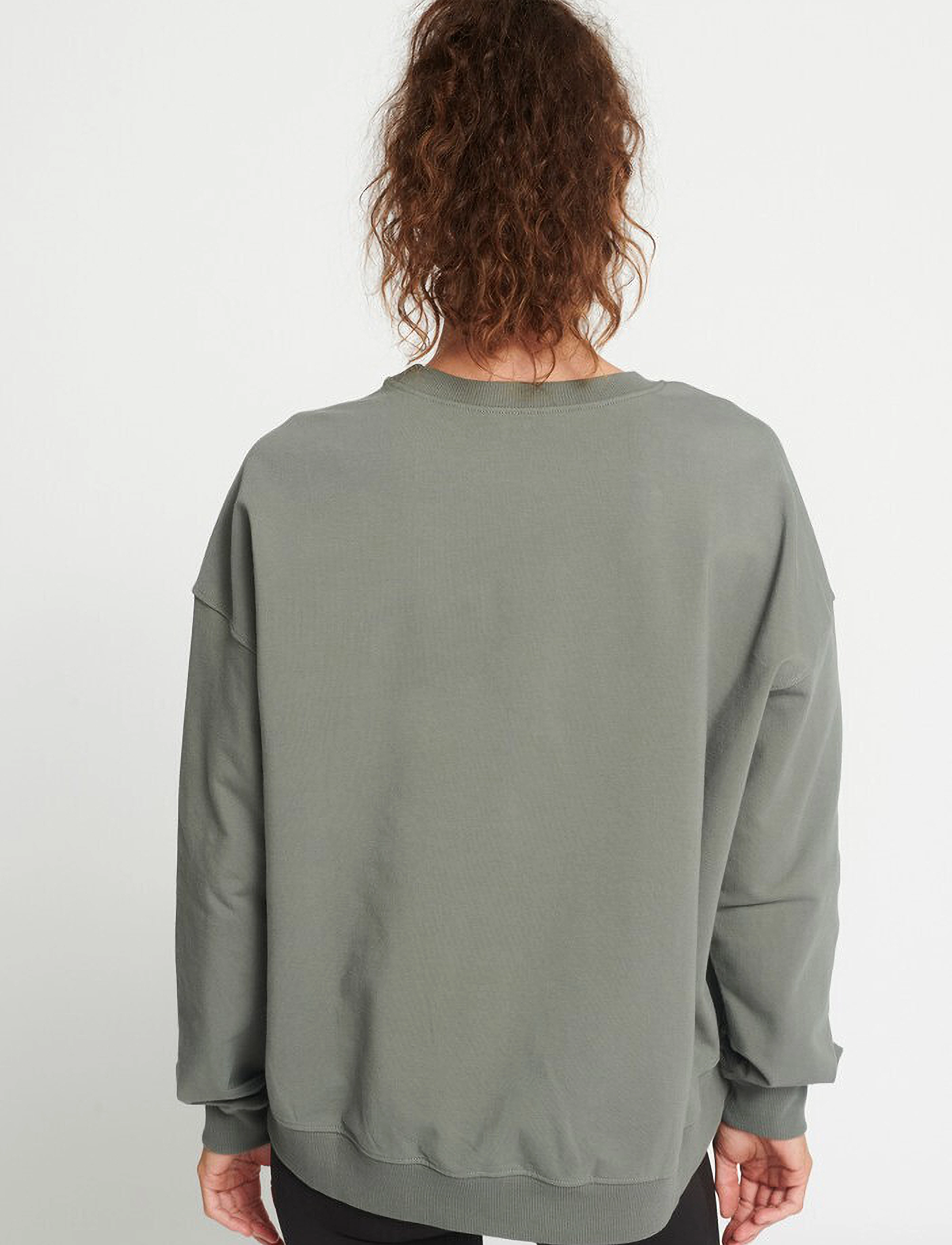 Rethinkit Studios - Ilona Easy Sweatshirt - svetarit - gray pine - 5