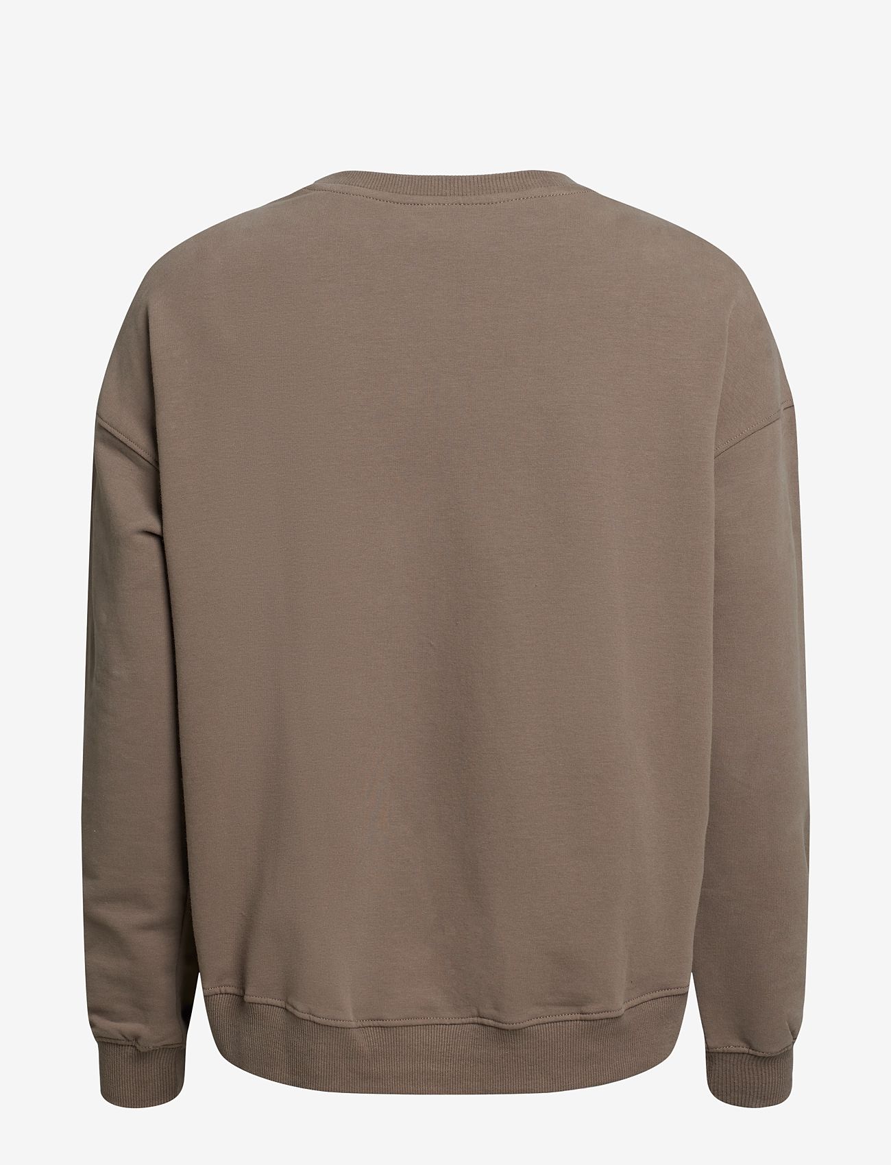 Rethinkit Studios - Ilona Easy Sweatshirt Brushed - damen - bark - 1