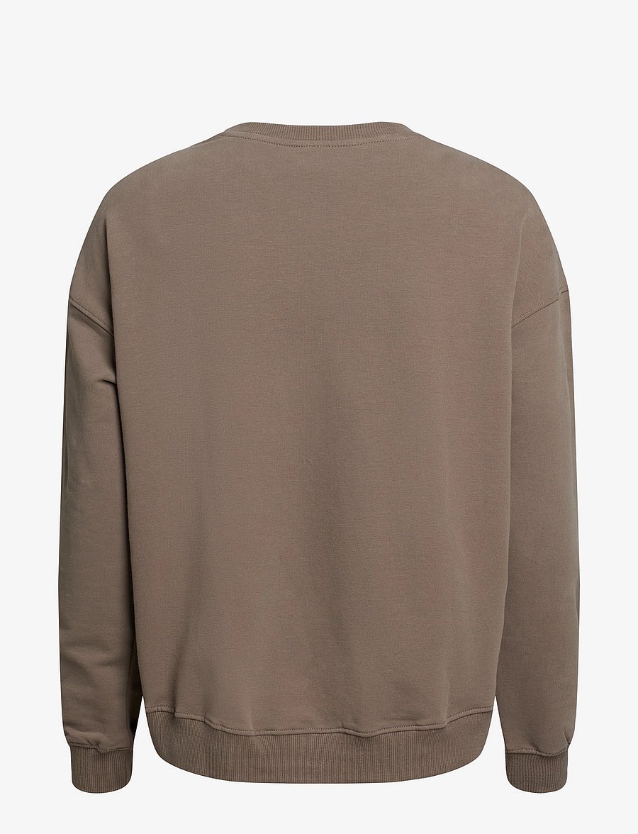 Rethinkit Studios - Ilona easy sweatshirt - peysur - bark - 2