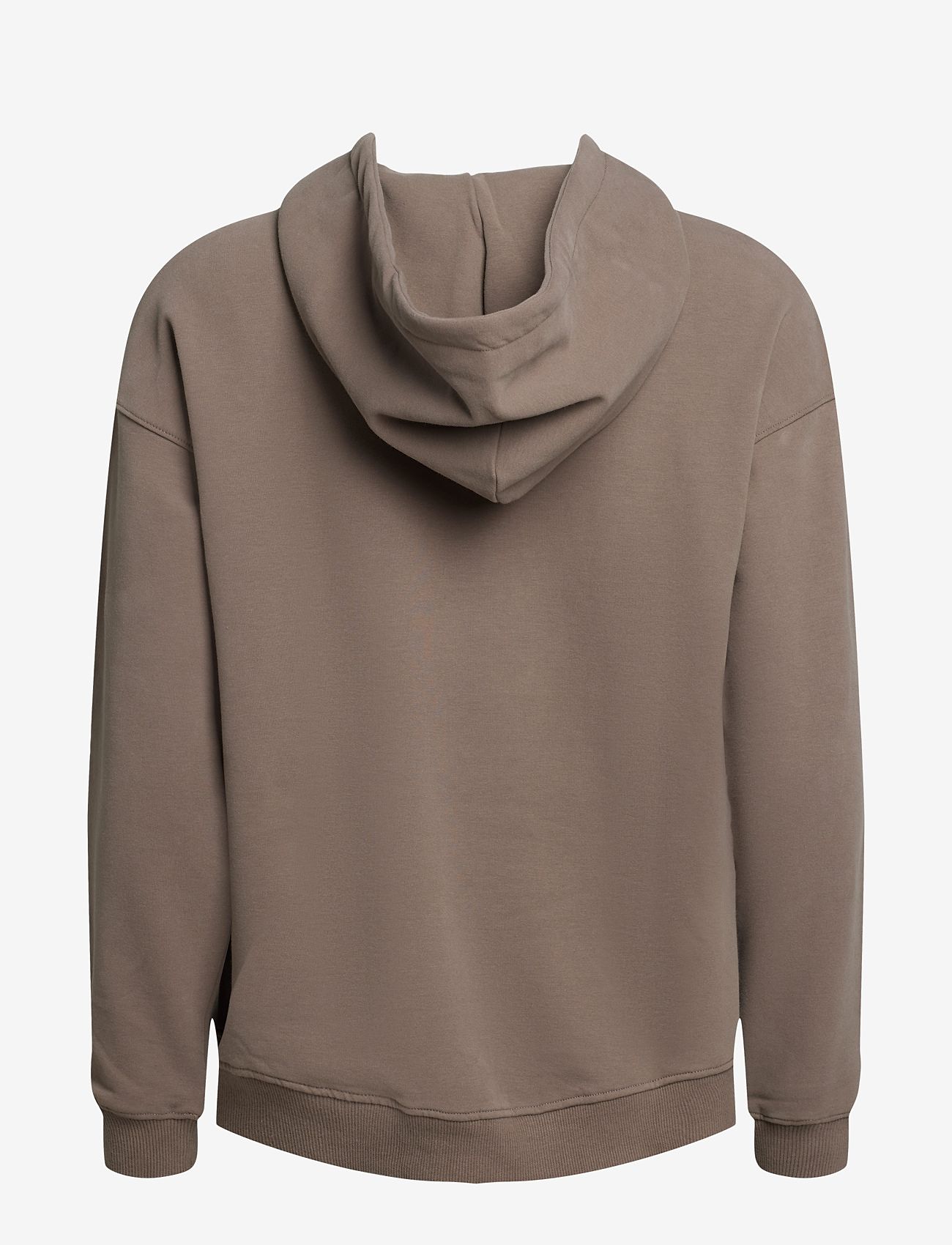 Rethinkit Studios - Ibbi Easy Sweatshirt Hoodie Brushed - huvtröjor - bark - 2