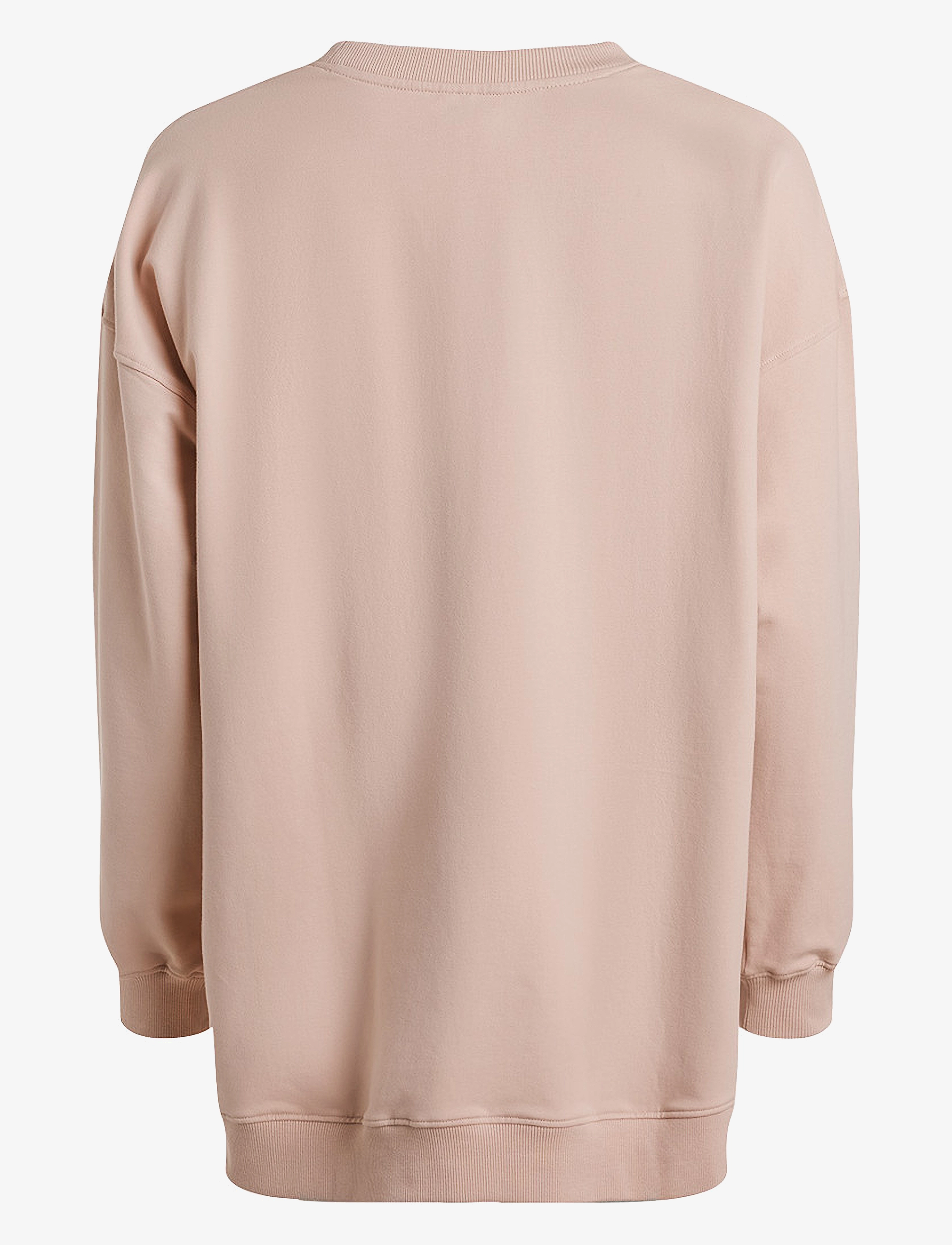 Rethinkit - Long Oversized Sweat Ivalo - rose dust - 1