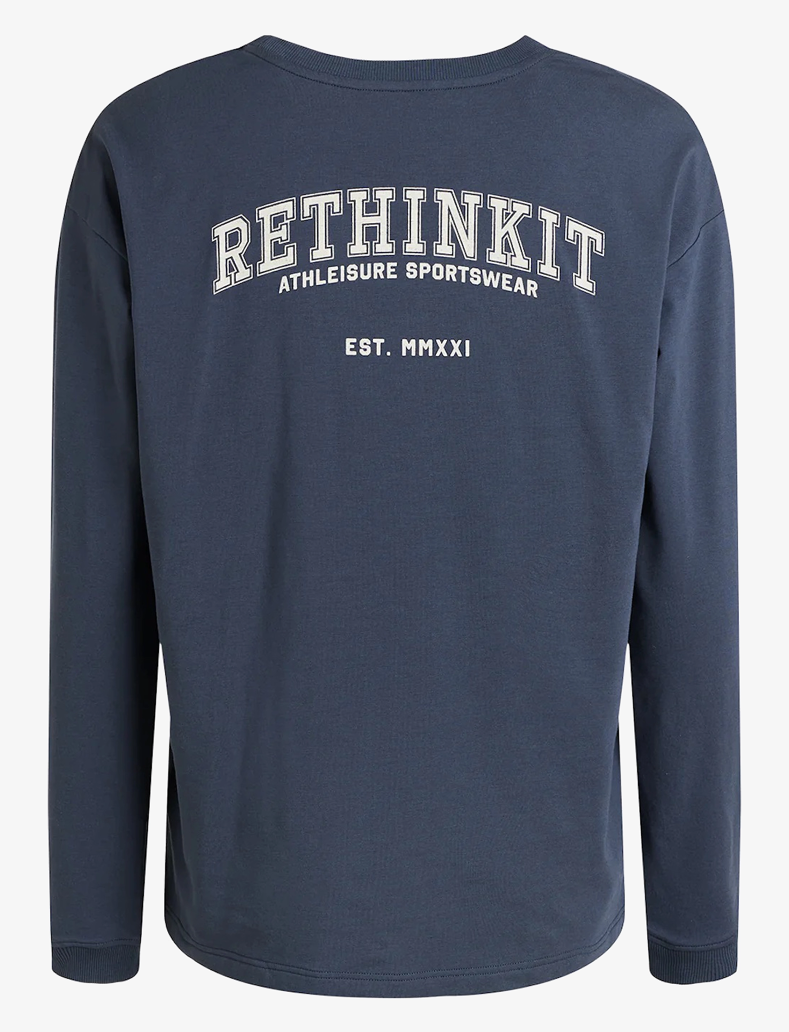 Rethinkit Studios - Light Sweat Tee - langærmede overdele - ink - 2