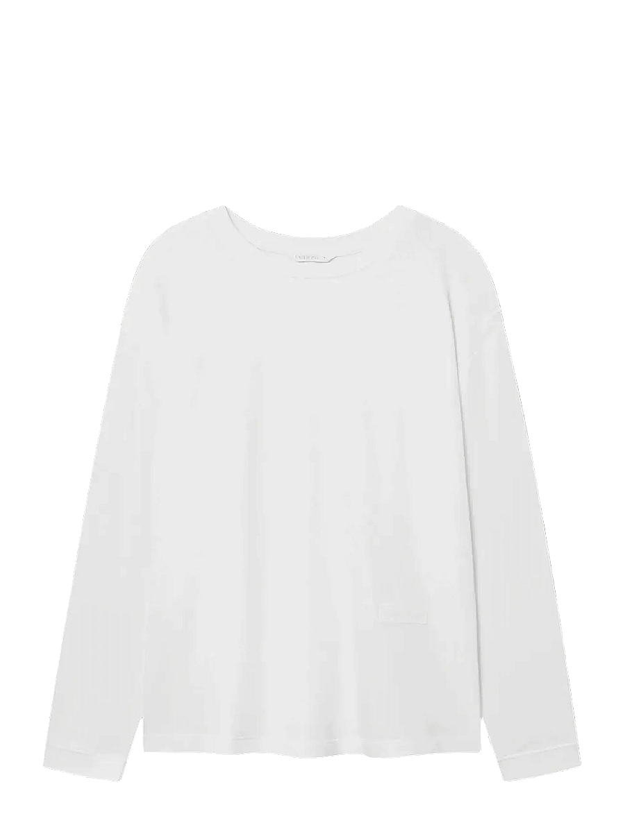 Rethinkit Studios - Light Sweat Tee - langarmshirts - white - 1