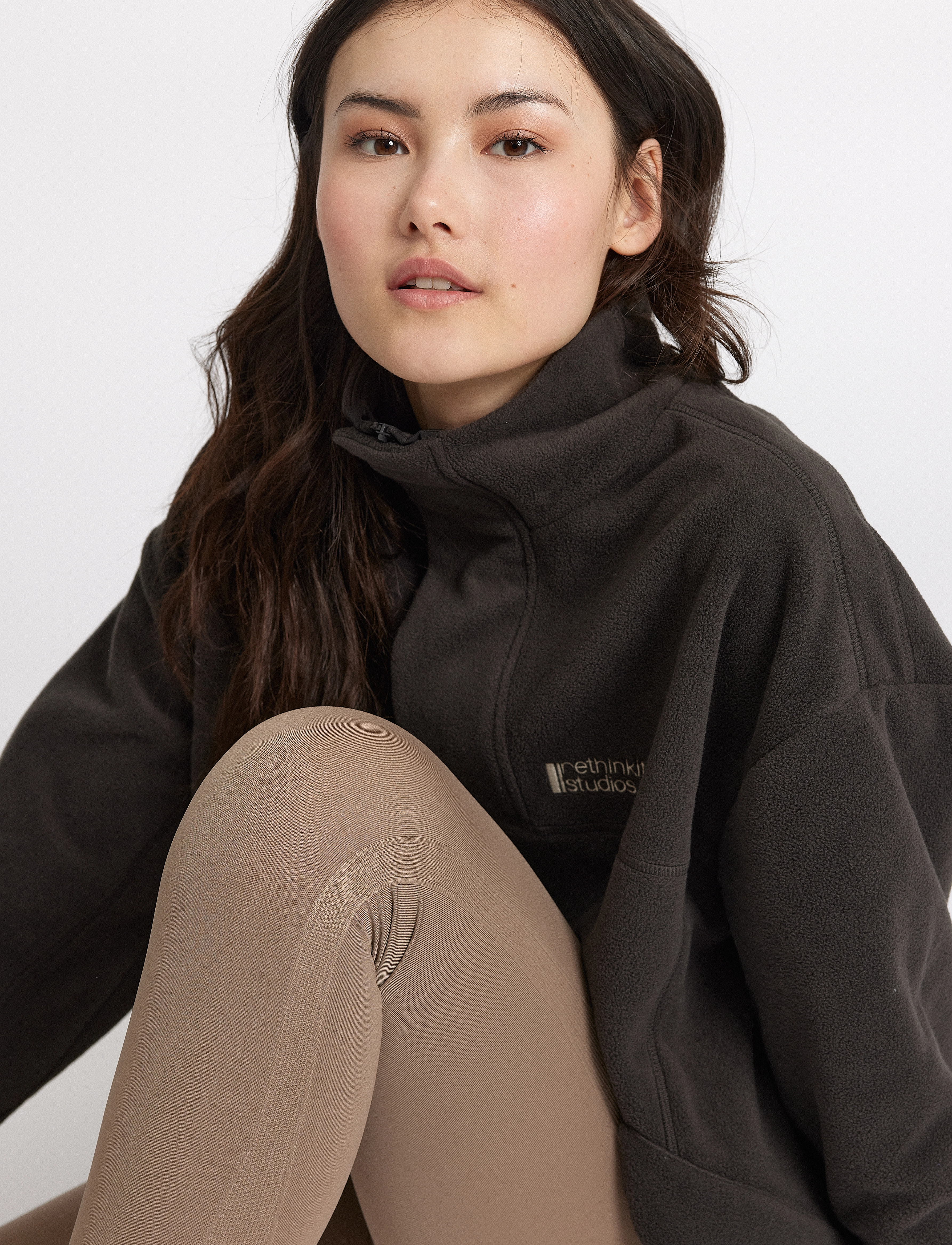 Rethinkit Studios - Polar Fleece Uni Campfire - almost black - 5