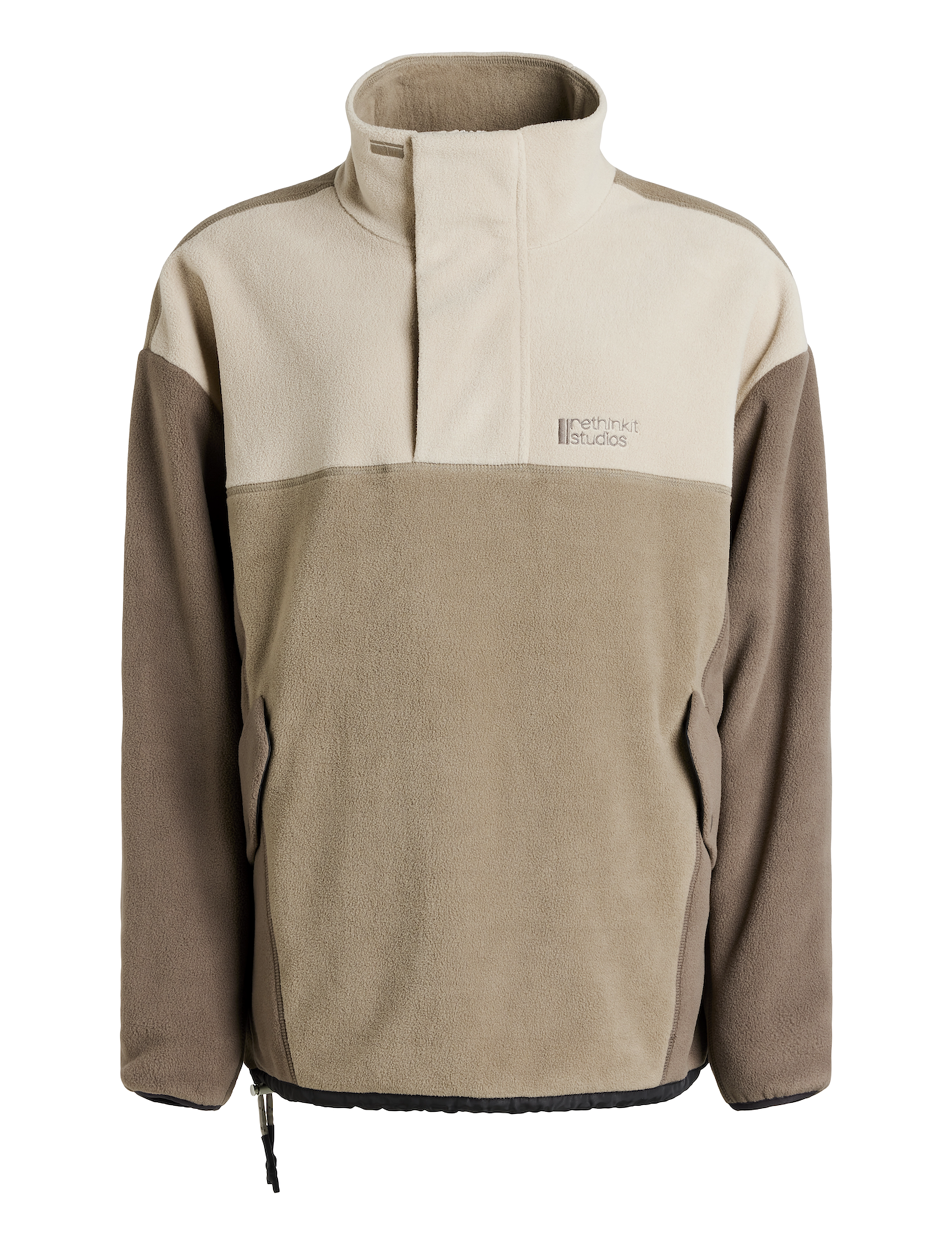 Rethinkit Studios Polar Fleece Uni Campfire - Fleece & Midlayer - MULTI BROWN / brown