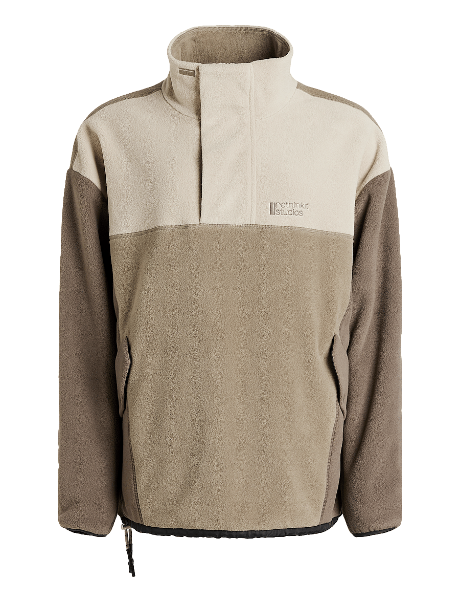 Rethinkit Studios - Polar Fleece Uni Campfire - multi brown - 1