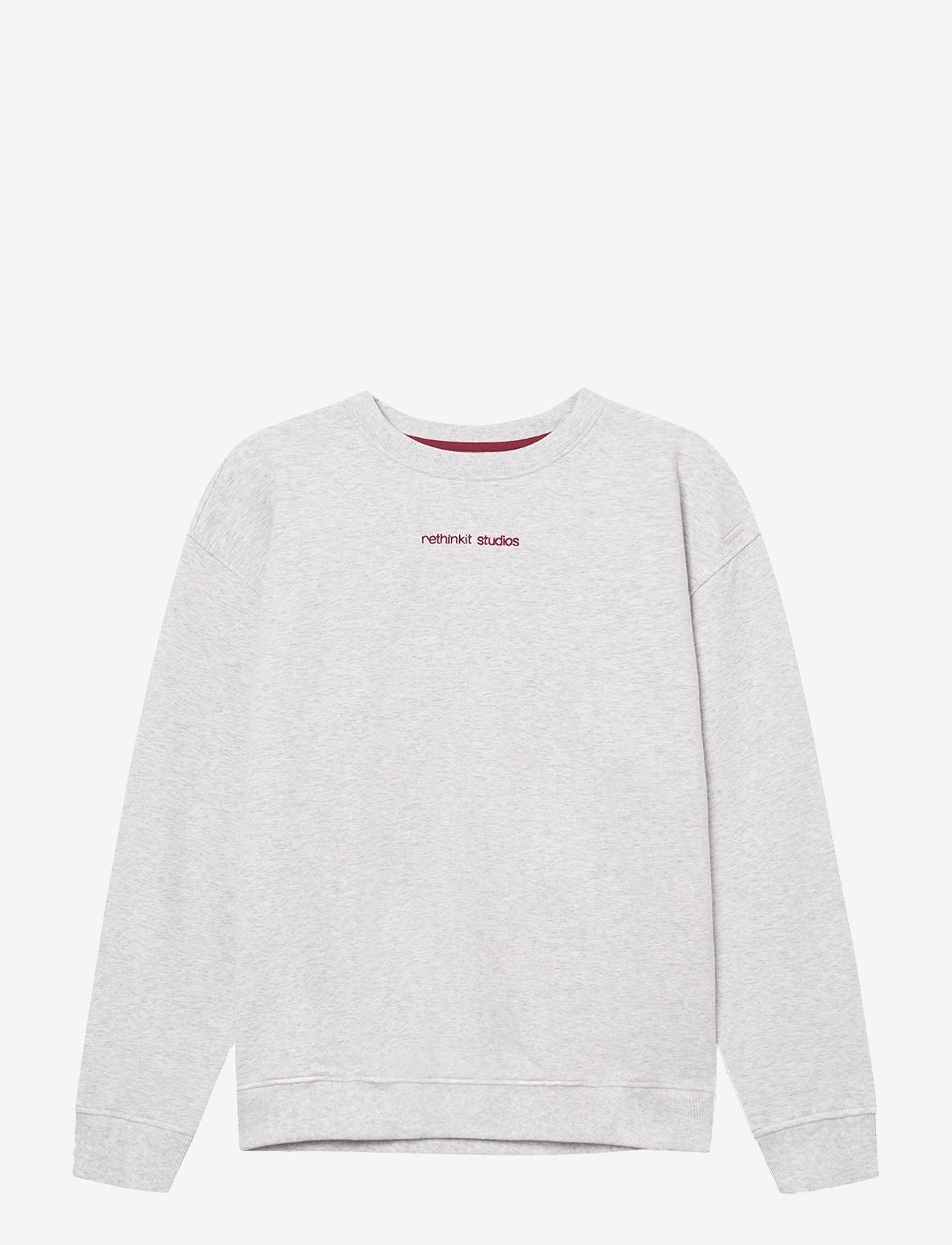 Rethinkit Studios - Sweat Shirt Unisex One - sweatshirts - light melange grey - 0