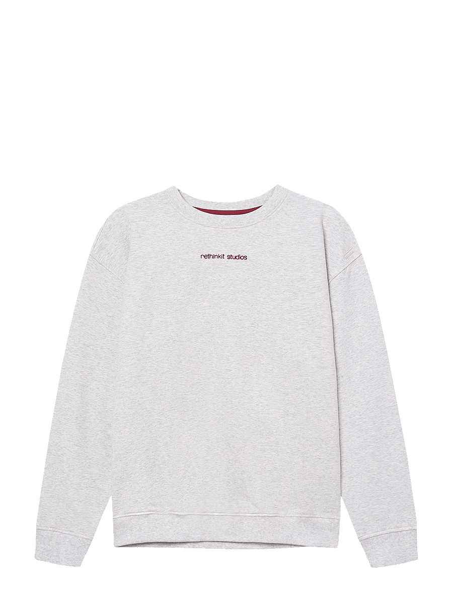 Rethinkit Studios - Sweat Shirt Unisex One - sweatshirts - light melange grey - 0
