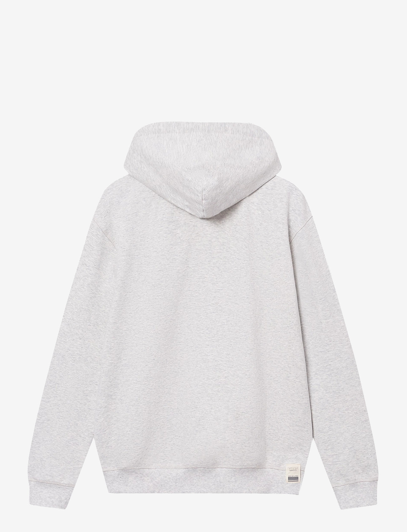 Rethinkit Studios - Sweat zip hoodie unisex Easy - huvtröjor - light melange grey - 1