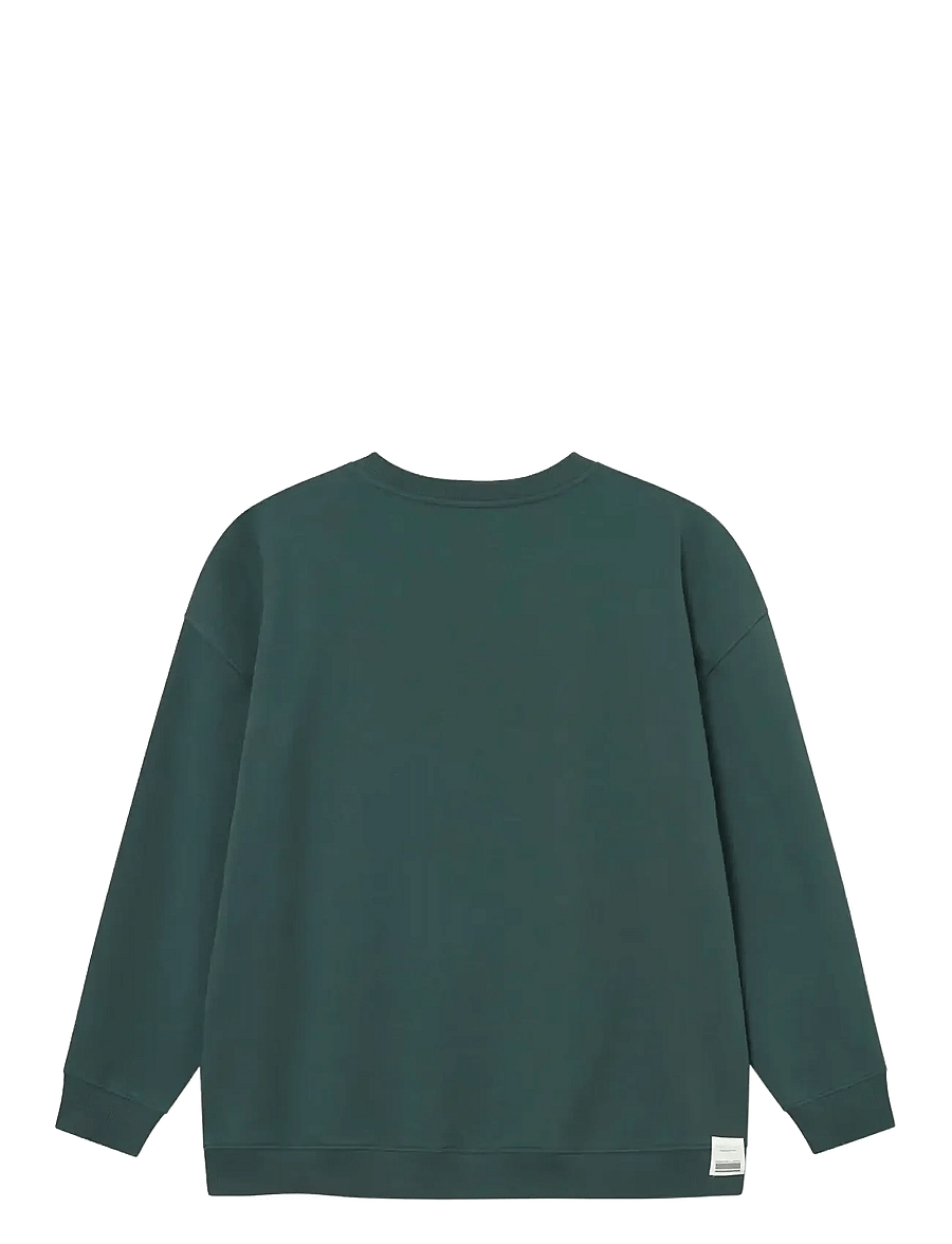 Rethinkit Studios - Sweat Shirt Logo - sweatshirts - deep green - 2
