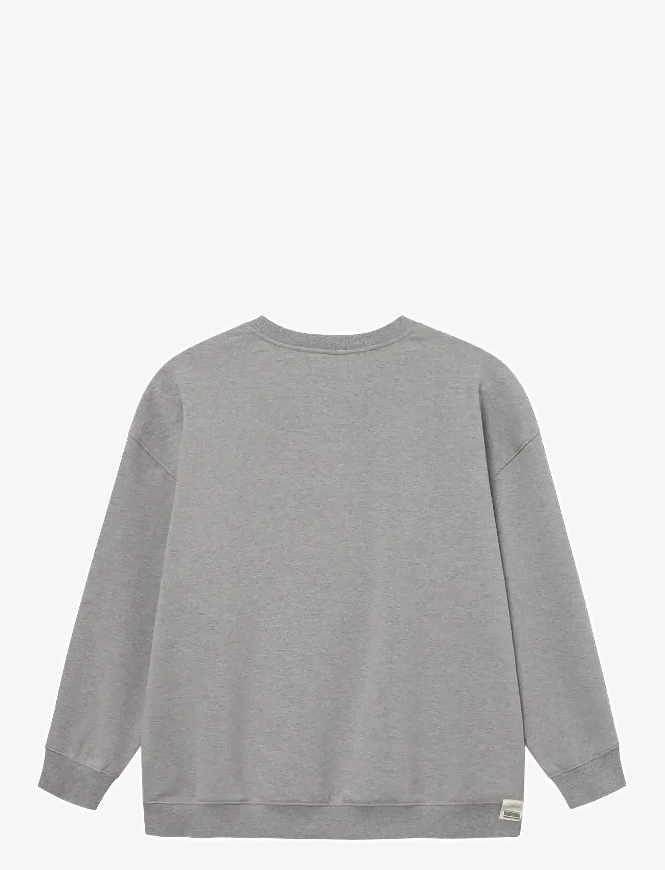 Rethinkit Studios - Sweat Shirt Logo - naised - grey melange - 1