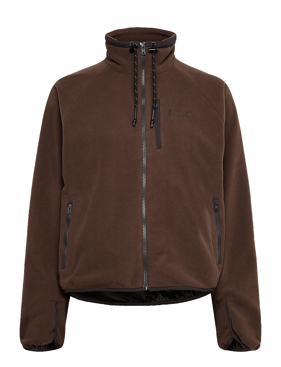 Rethinkit Studios - Jacket Polar Fleece Campfire - overdele - coffee - 1