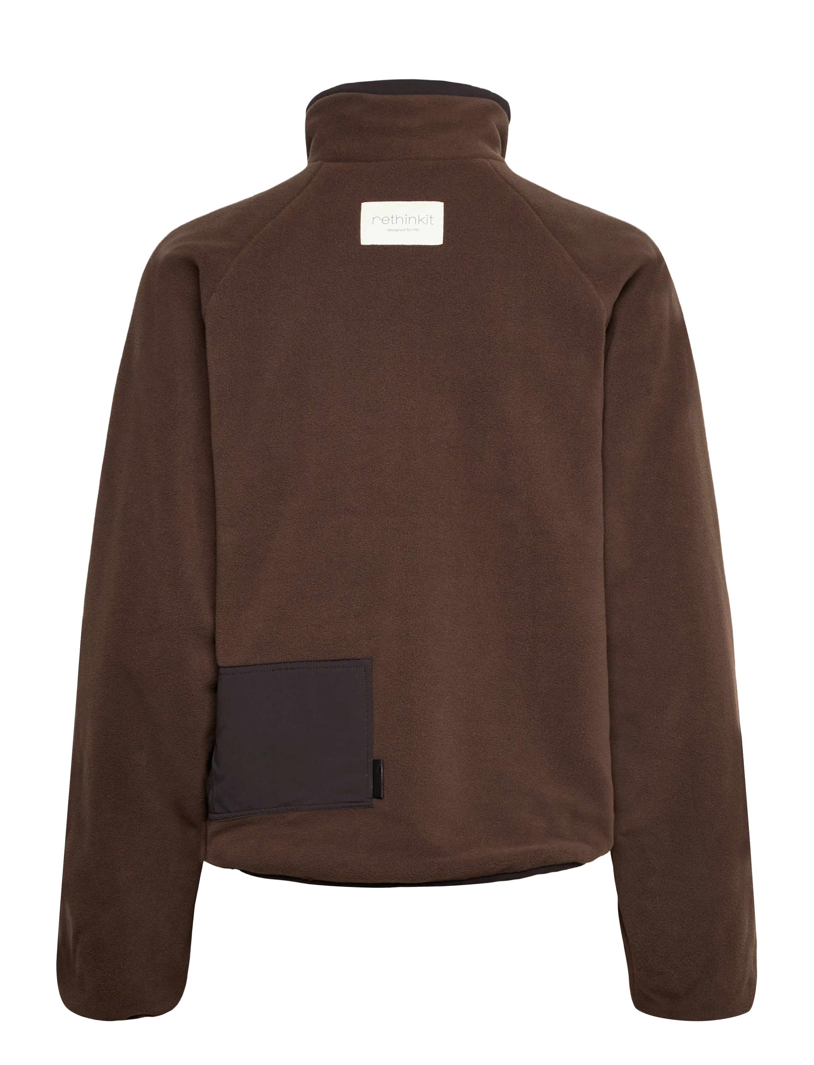 Rethinkit Studios - Jacket Polar Fleece Campfire - overdele - coffee - 2