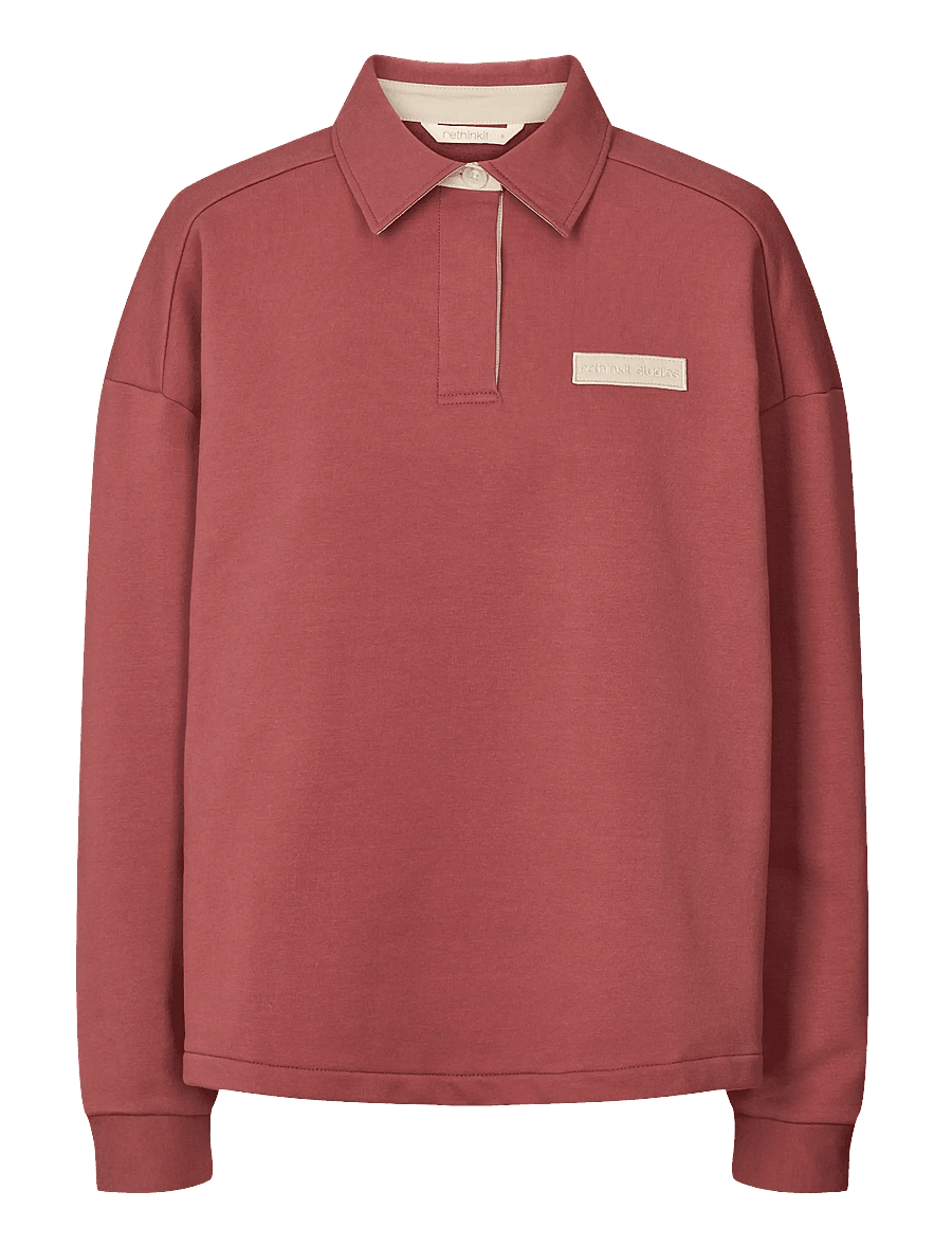 Rethinkit Studios - Sweat Shirt Polo One - oberteile & t-shirts - apple butter - 0