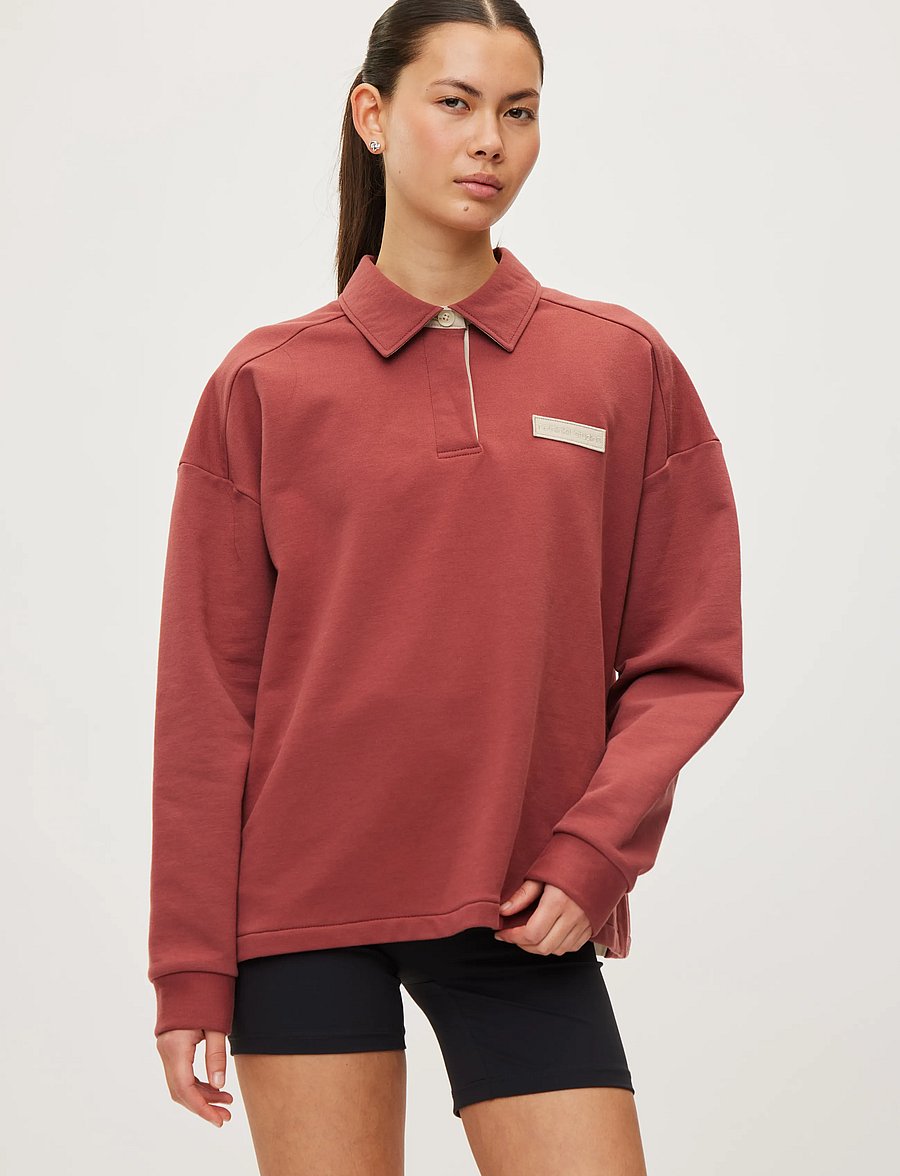 Rethinkit Studios - Sweat Shirt Polo One - polosärgid - apple butter - 3