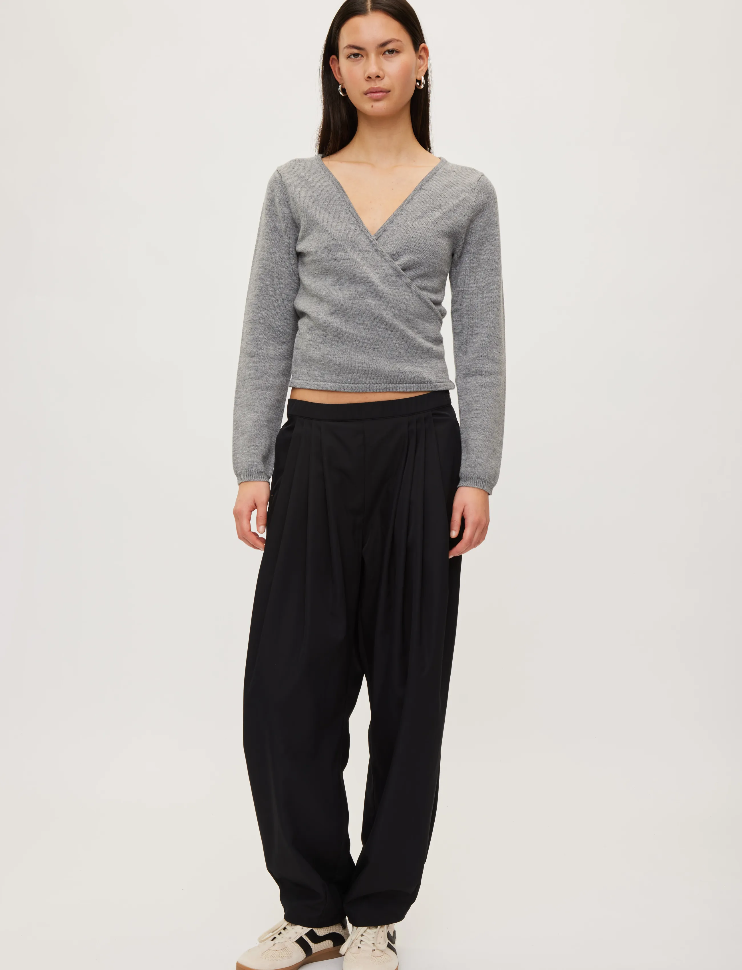 Wool Wrap Cardigan Keep Me