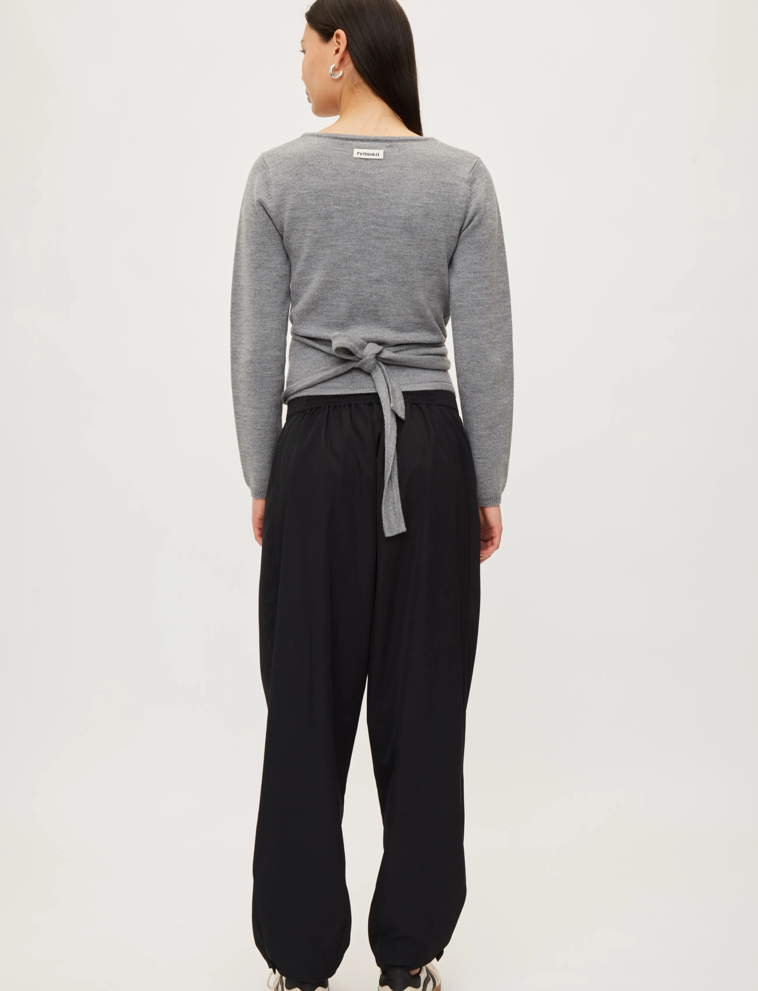 Rethinkit Studios Wool Wrap Cardigan Keep Me dam – bild 3