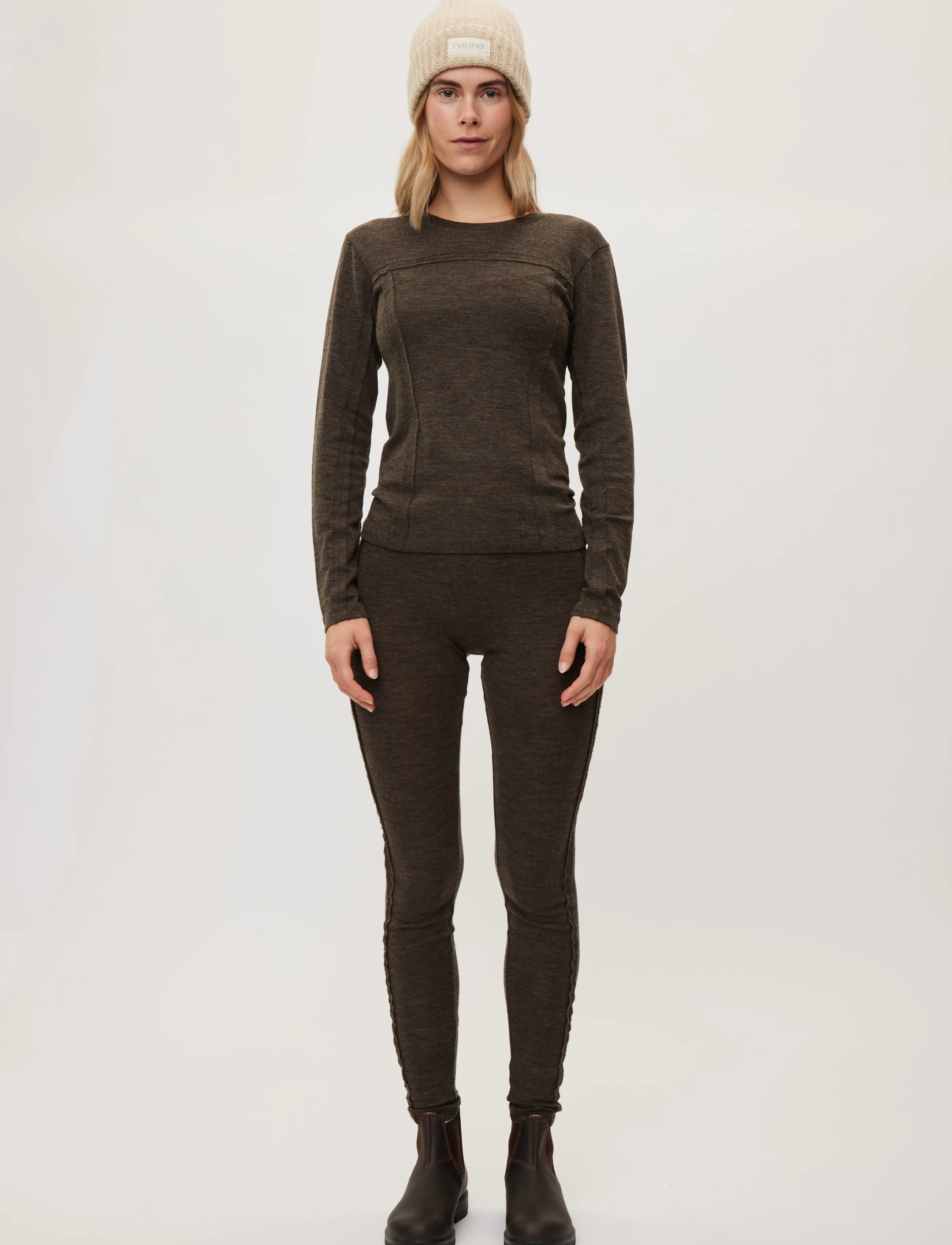 Merino Wool Tee Ls Haze